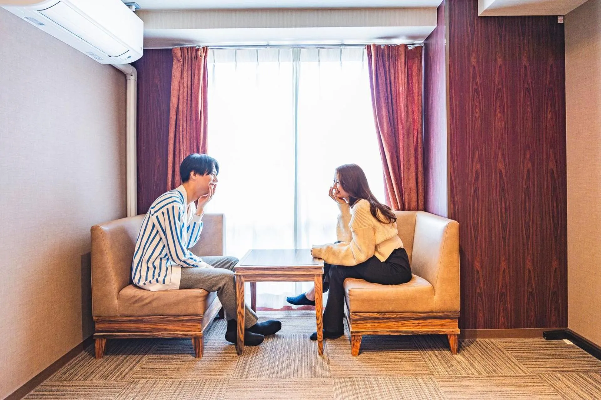 Photo of the whole room in HOTEL RELIEF Namba Daikokuchou