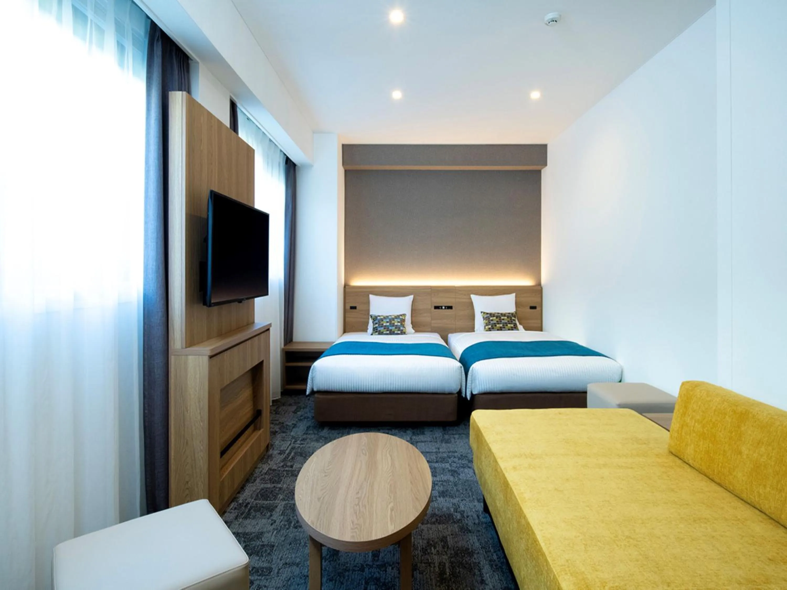 Photo of the whole room, Bed in FLEXSTAY INN Shinurayasu