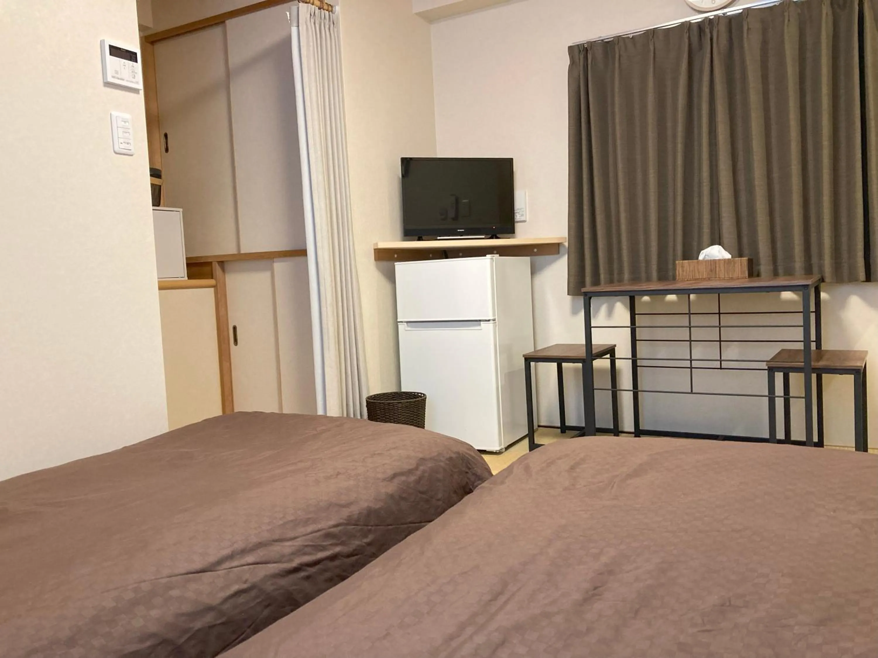 Bed in Lodging Tokyo Shibamata