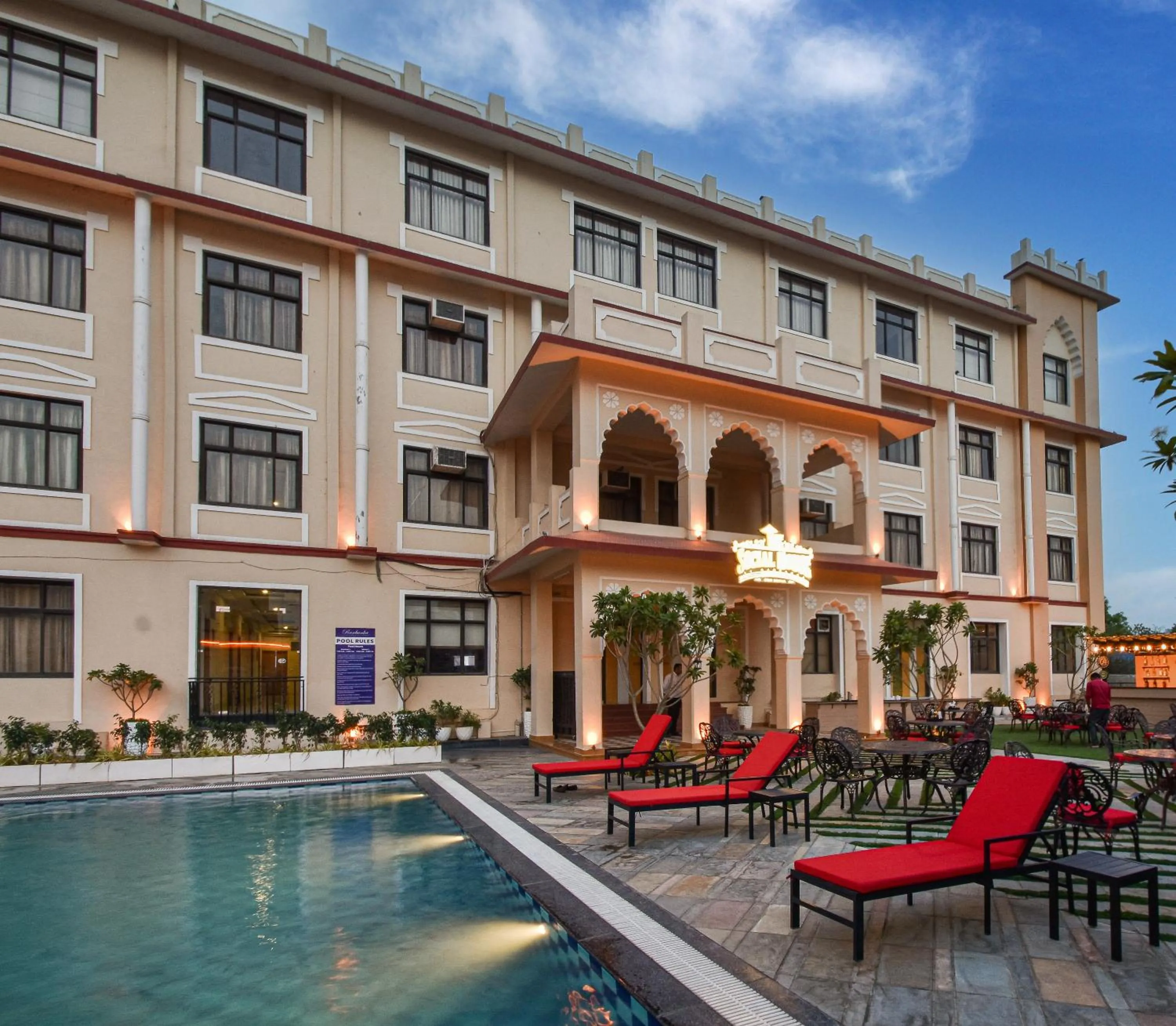 Property building in Ranbanka Heritage Resort 1 km from Bhilwara Railway Station