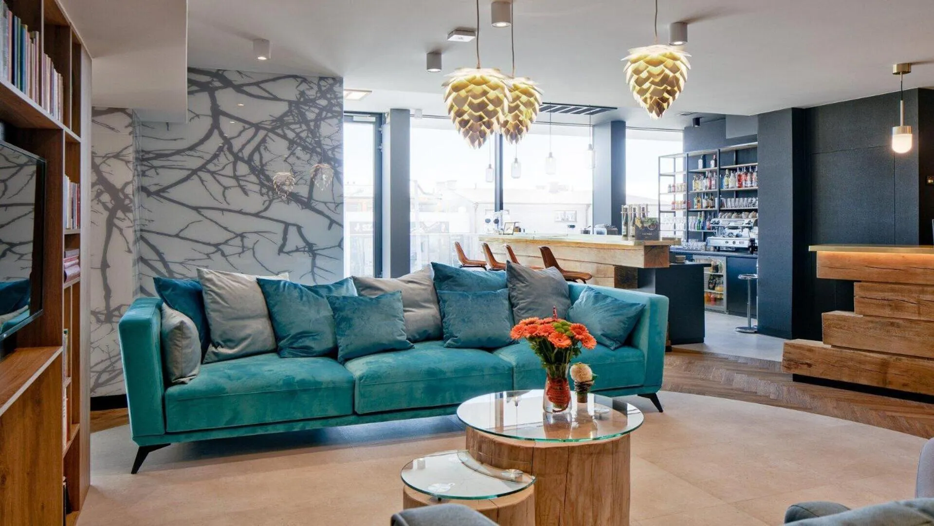 Lobby or reception in B&B HOTEL Tomaszów Lubelski