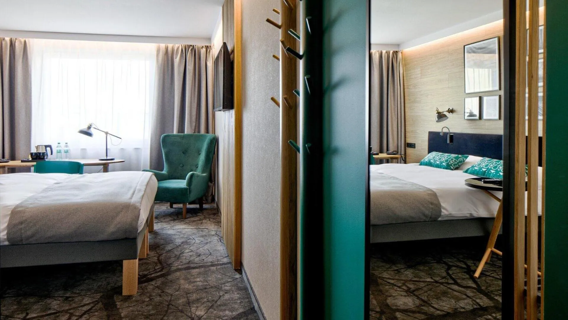 Photo of the whole room, Bed in B&B HOTEL Tomaszów Lubelski