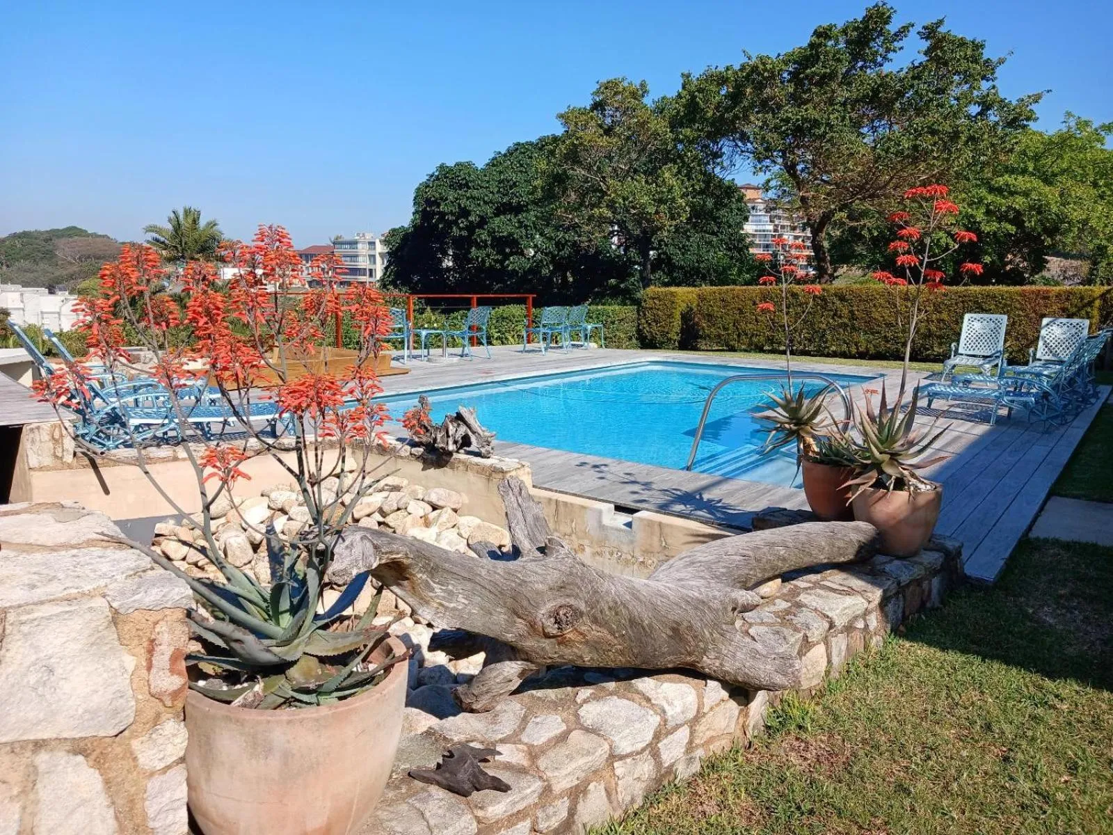 Swimming pool in Ocean Gaze Bed and Breakfast