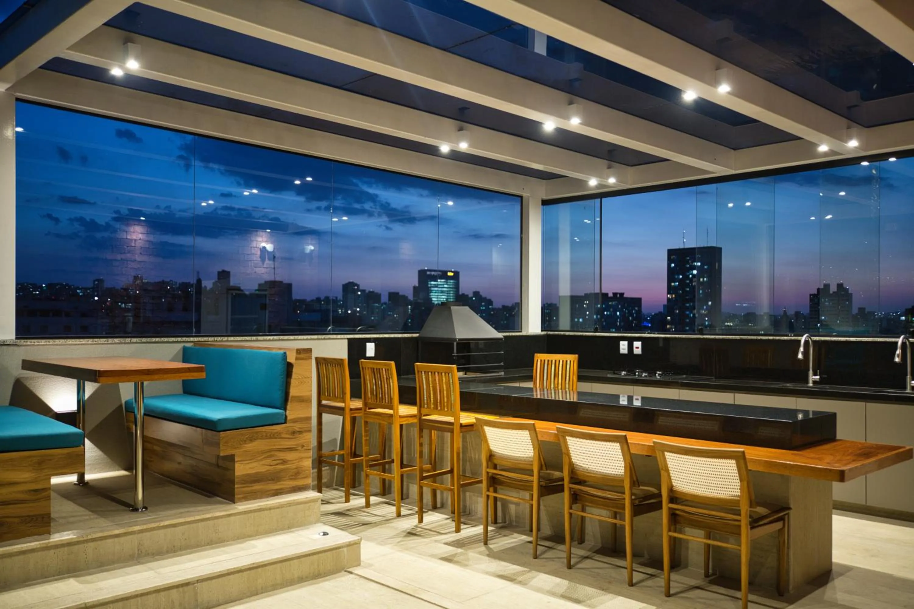 Seating area in Life Residence