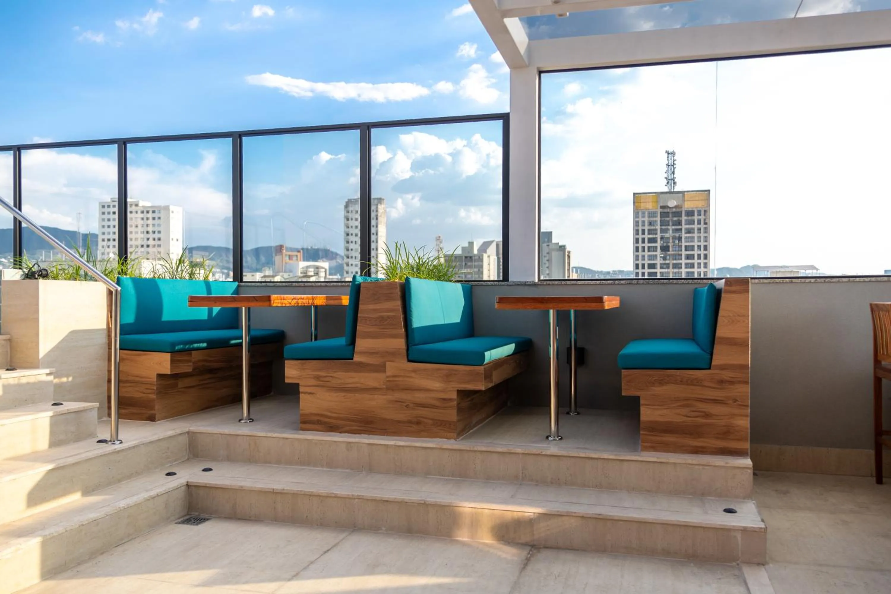 Seating area in Life Residence