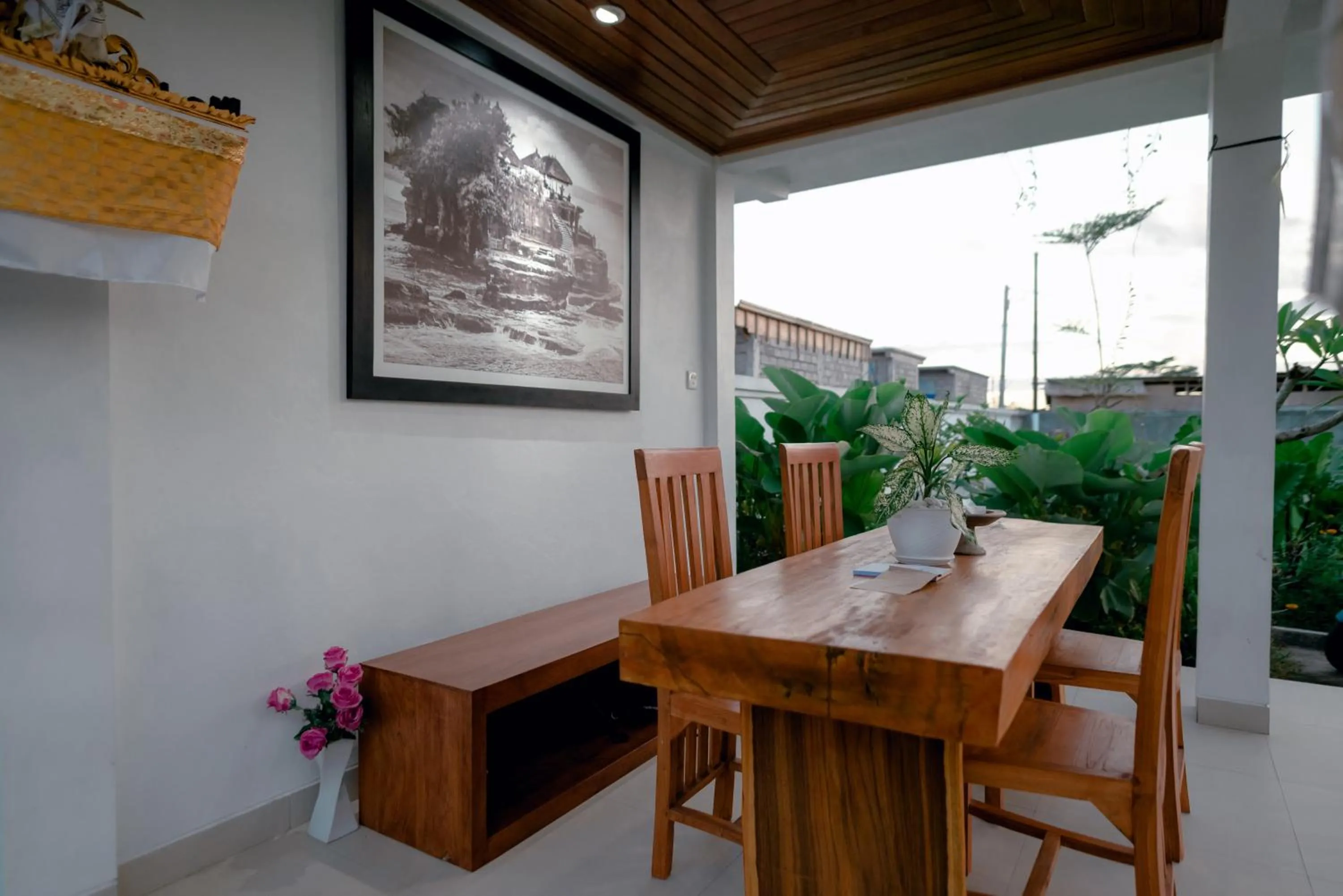Seating area in Namika Villas Ubud