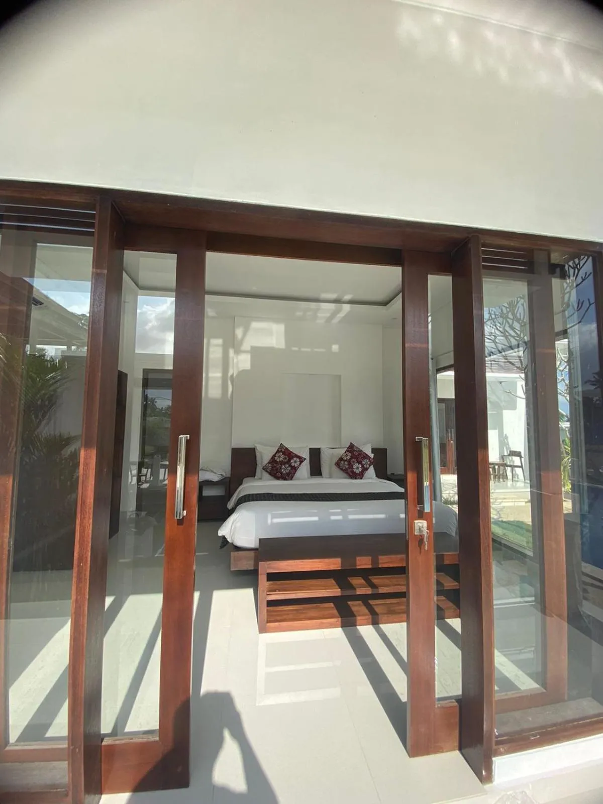 Patio, Bed in Namika Villas Ubud