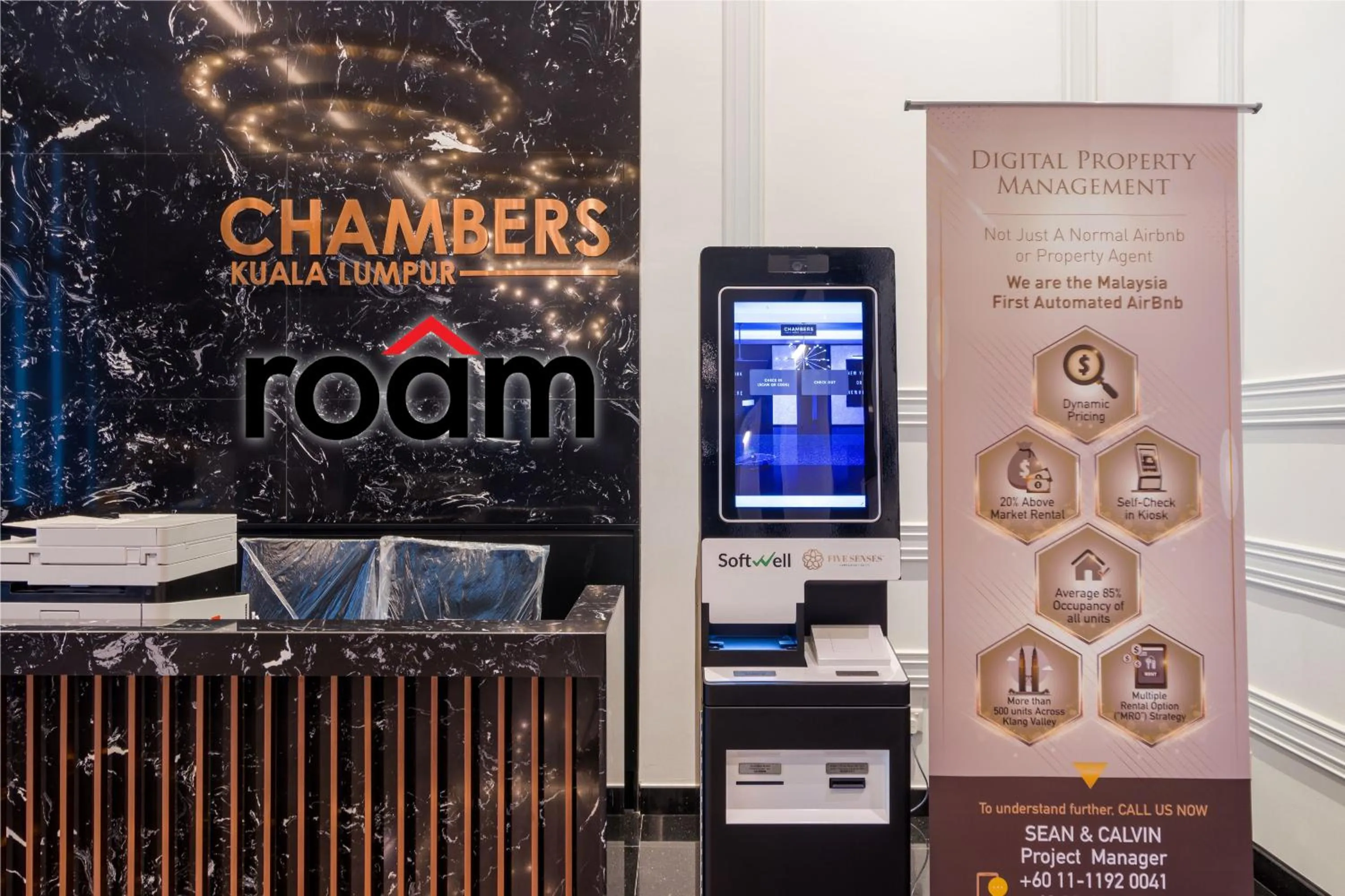 Lobby or reception in Chambers Residence, Sunway Putra Mall