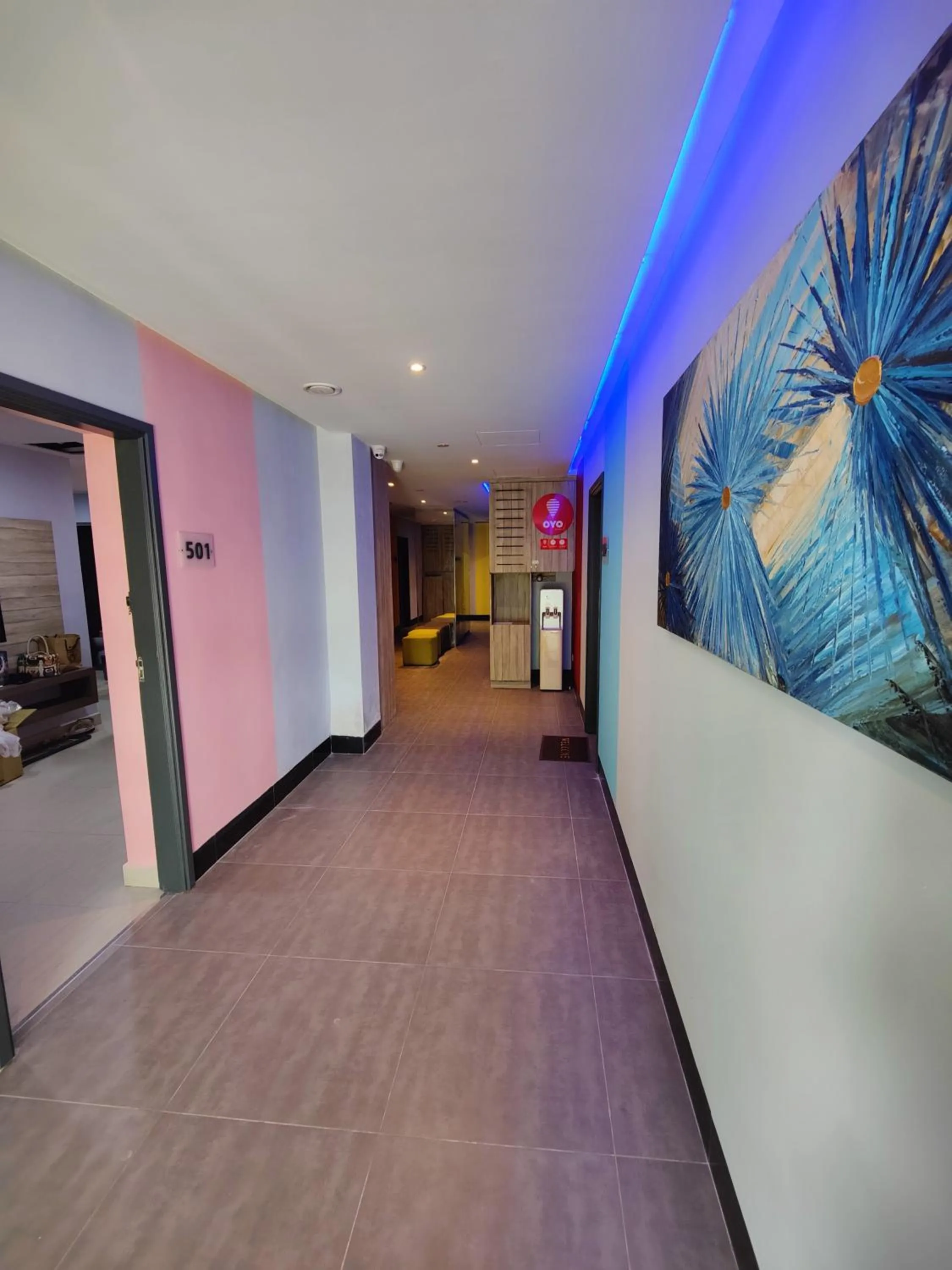 Lobby or reception in Hotel O Link Suite