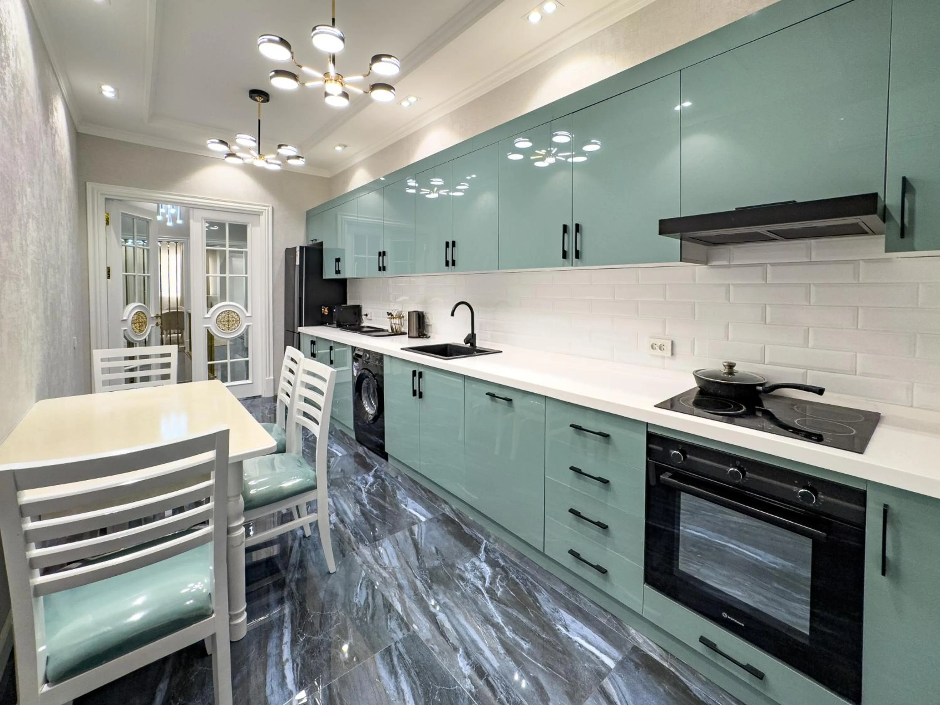 Breakfast in YakkaSaray Premium Apartment