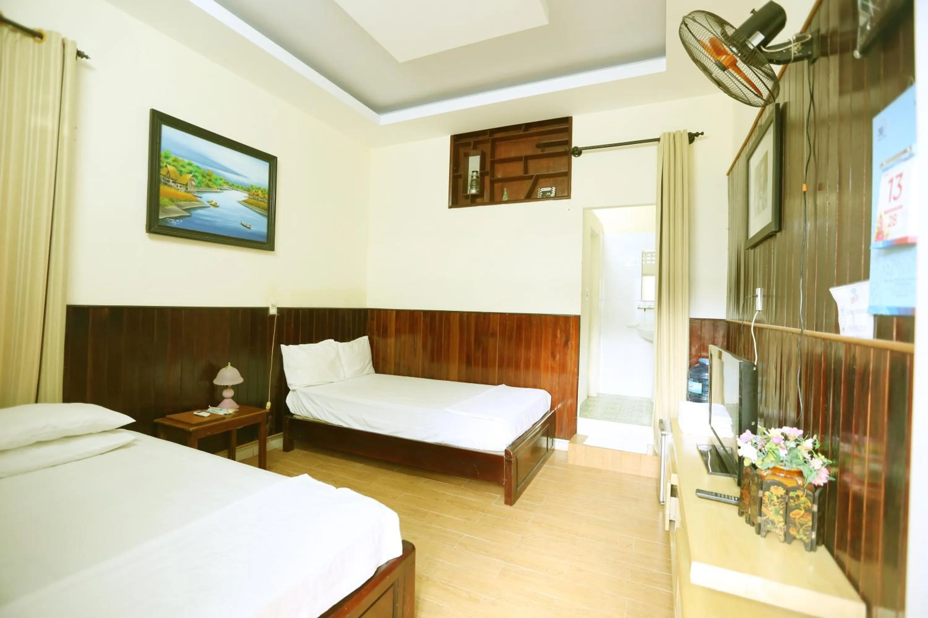 Bed in Homestay Hong Cong