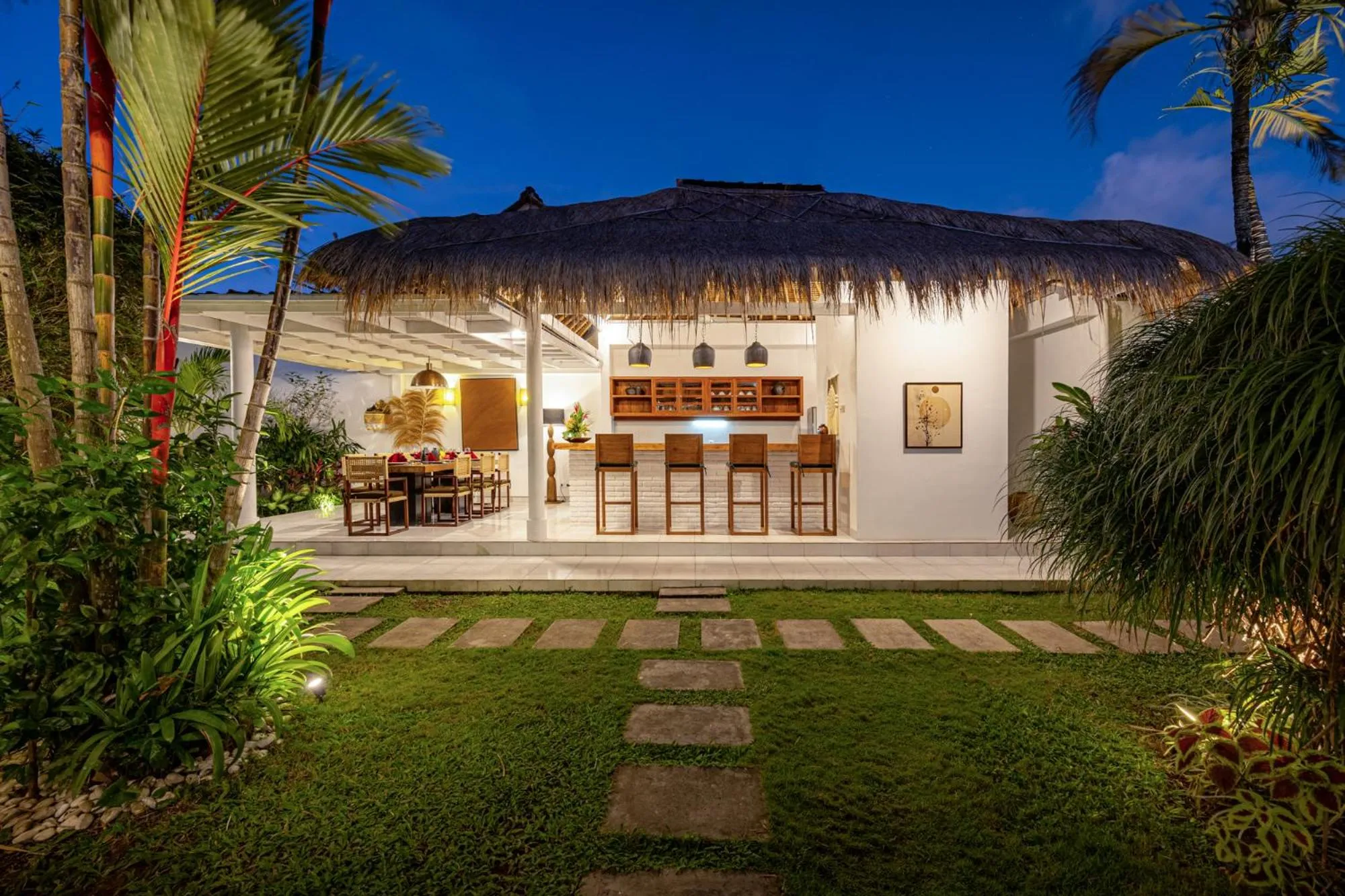 Garden view in Newly renovated Villa Noa by Optimum Bali Villas