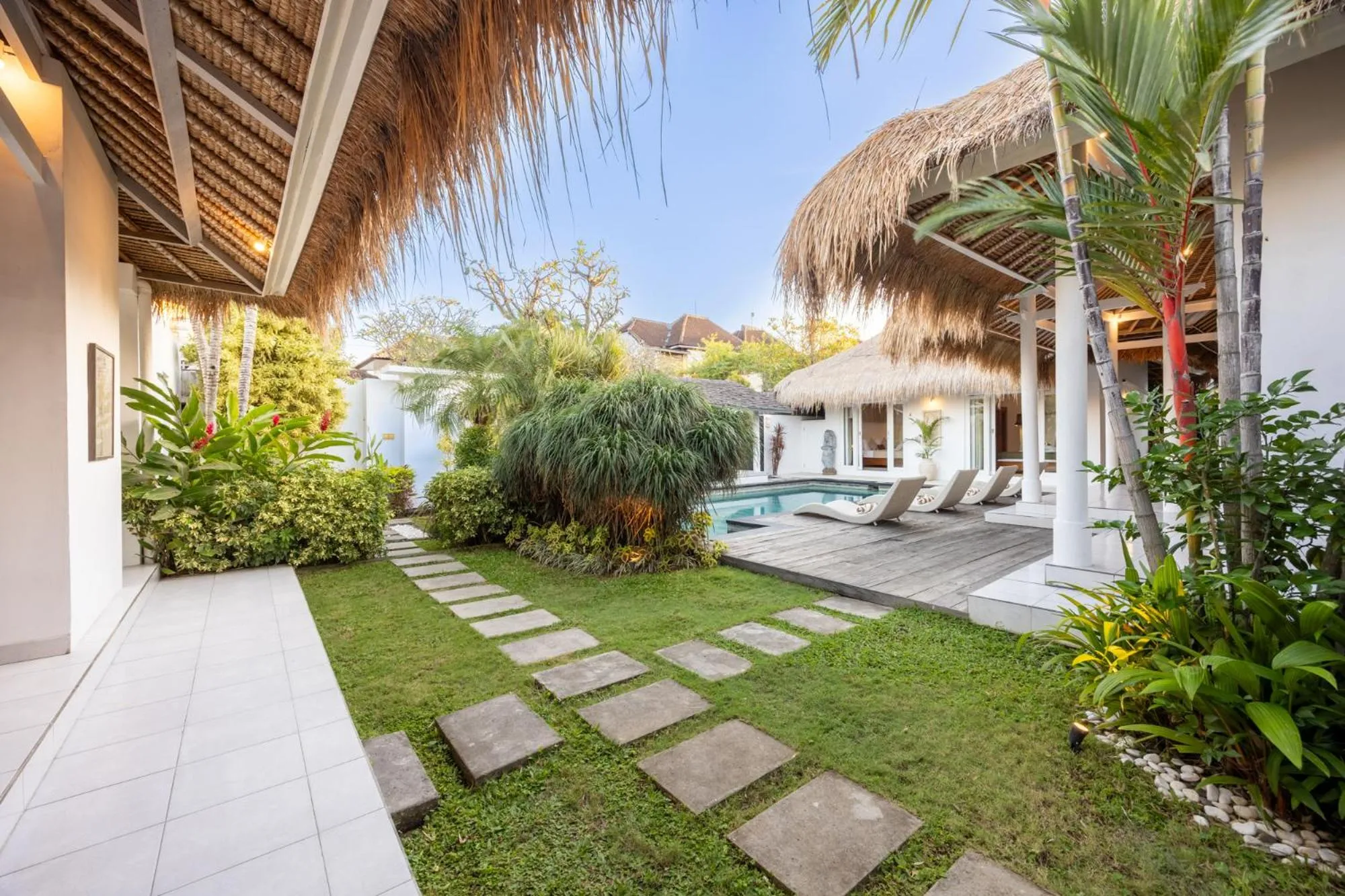 Garden view in Newly renovated Villa Noa by Optimum Bali Villas
