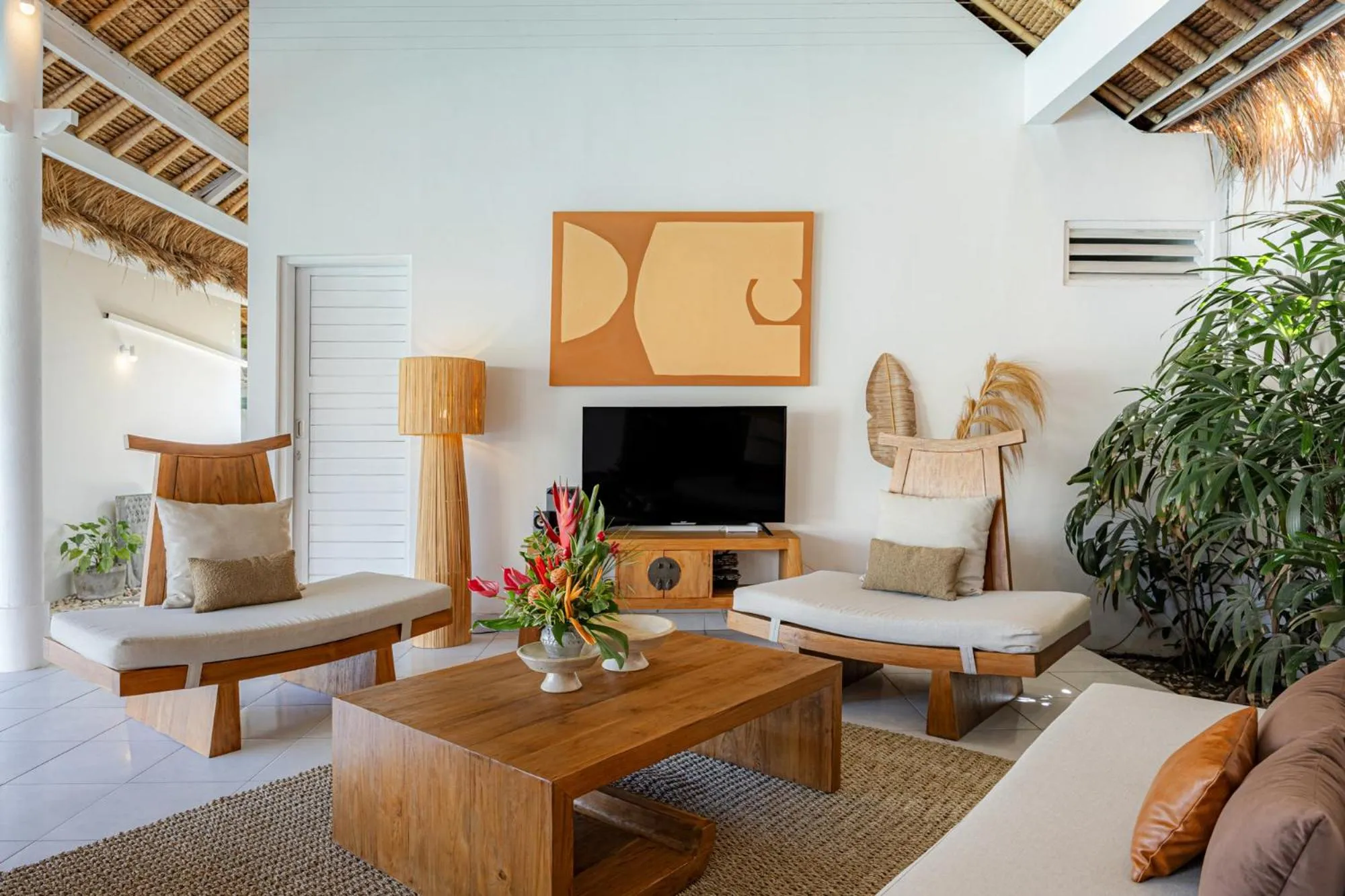 TV and multimedia in Newly renovated Villa Noa by Optimum Bali Villas