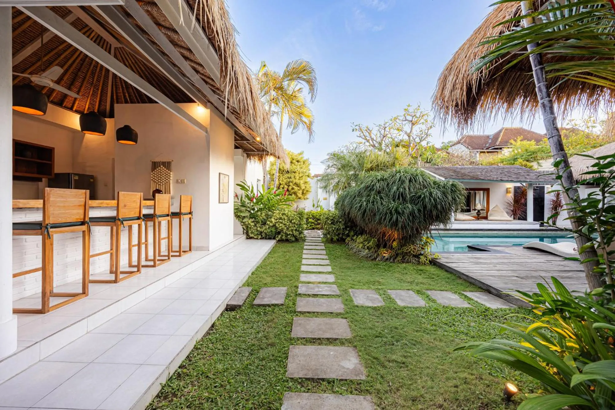 Garden view in Newly renovated Villa Noa by Optimum Bali Villas