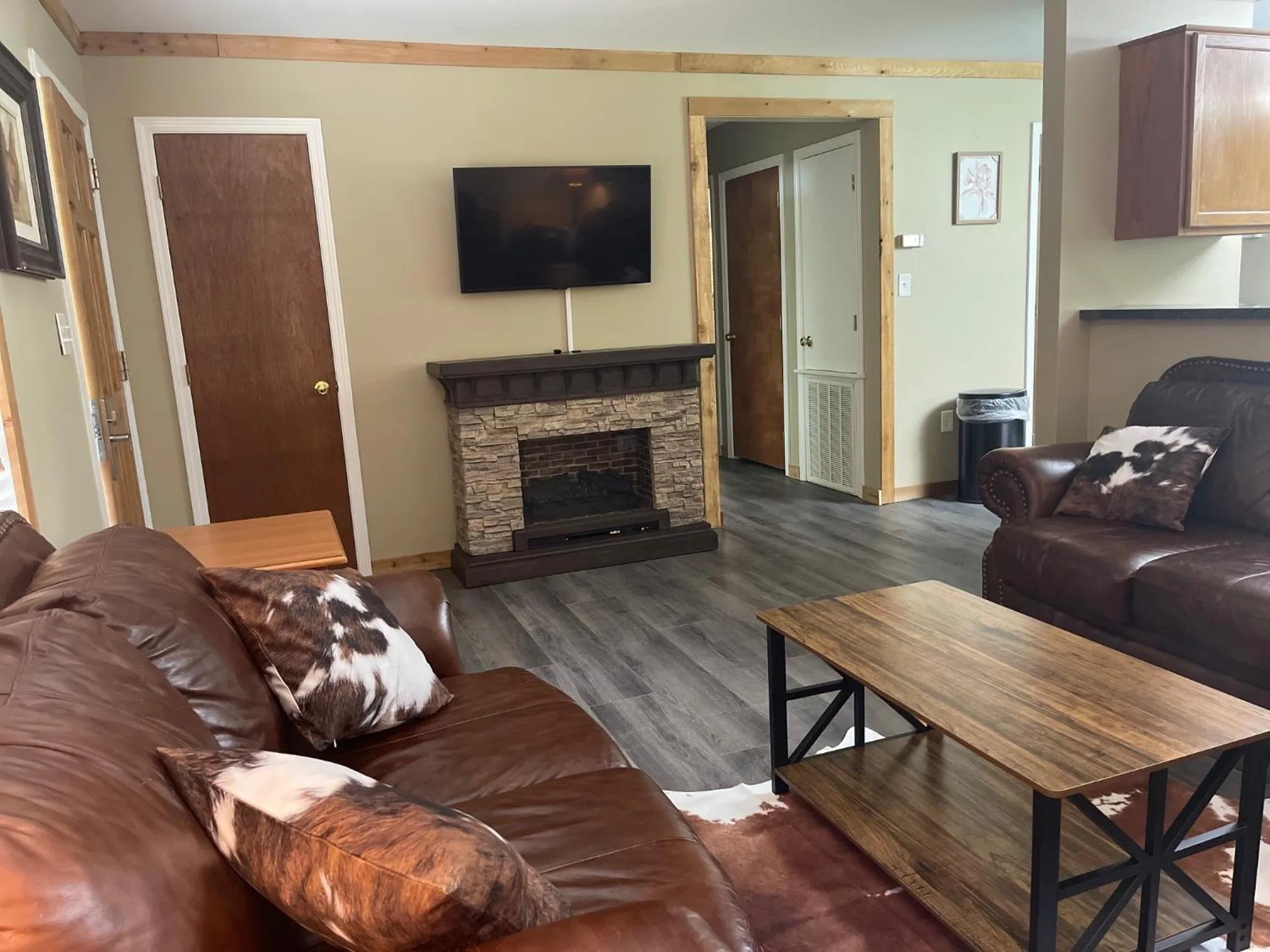 TV and multimedia in Stagecoach Inn Woodville