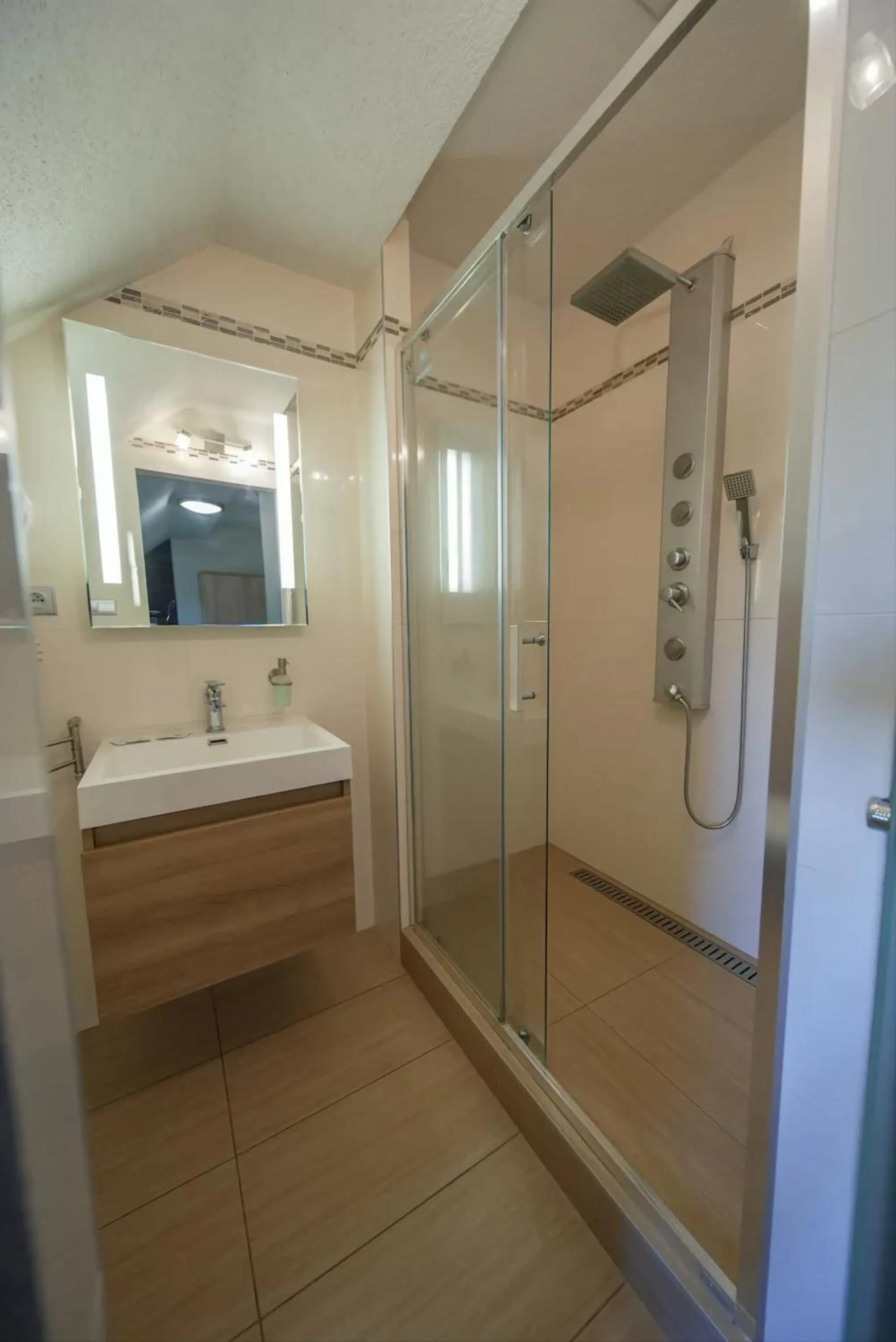 Bathroom in Wellness Penzion Life