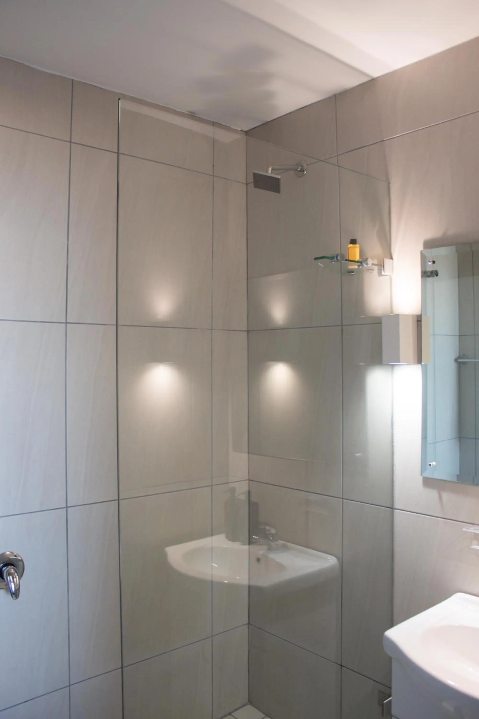 Shower in Ocean Breeze Hotel