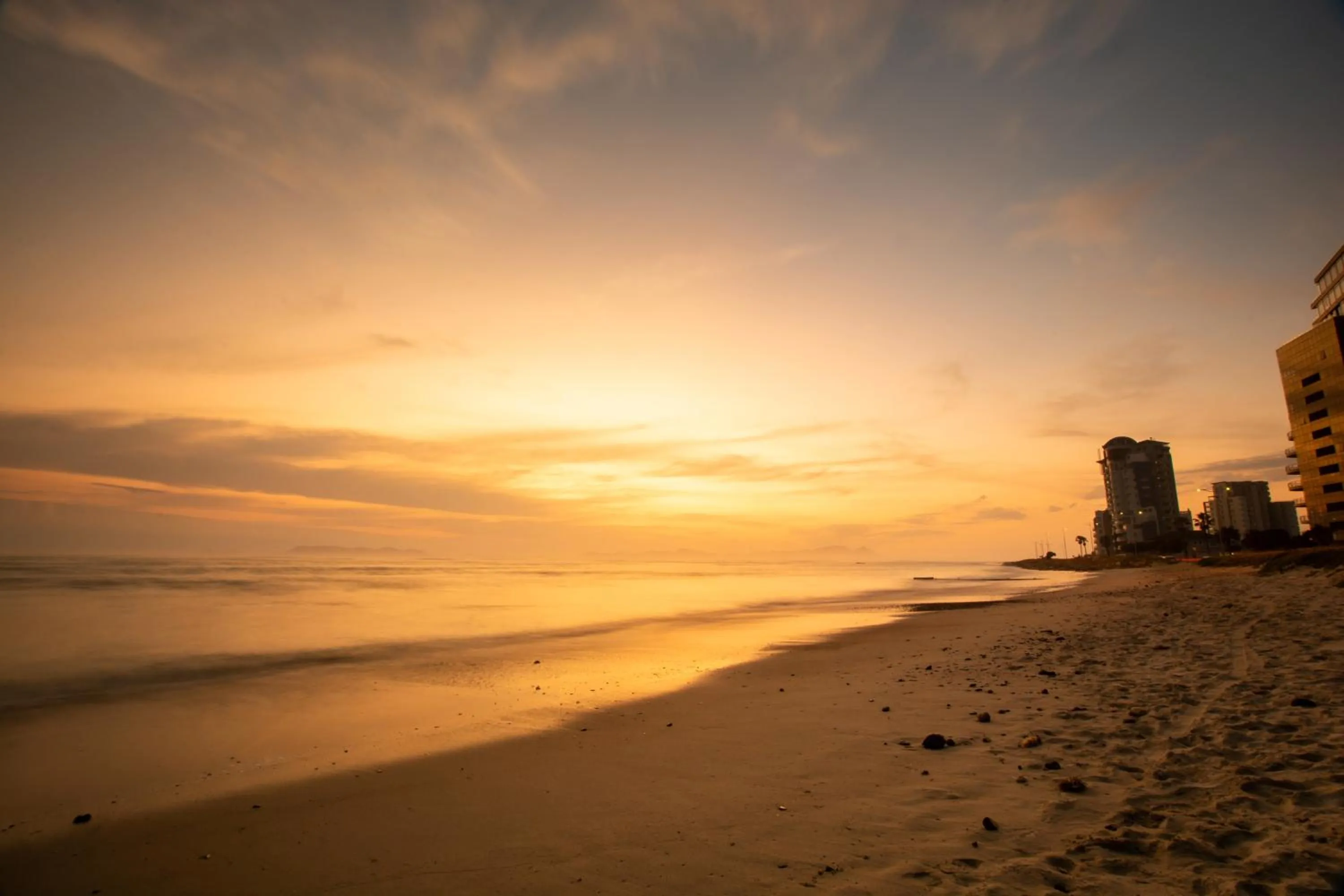Beach in Ocean Breeze Hotel