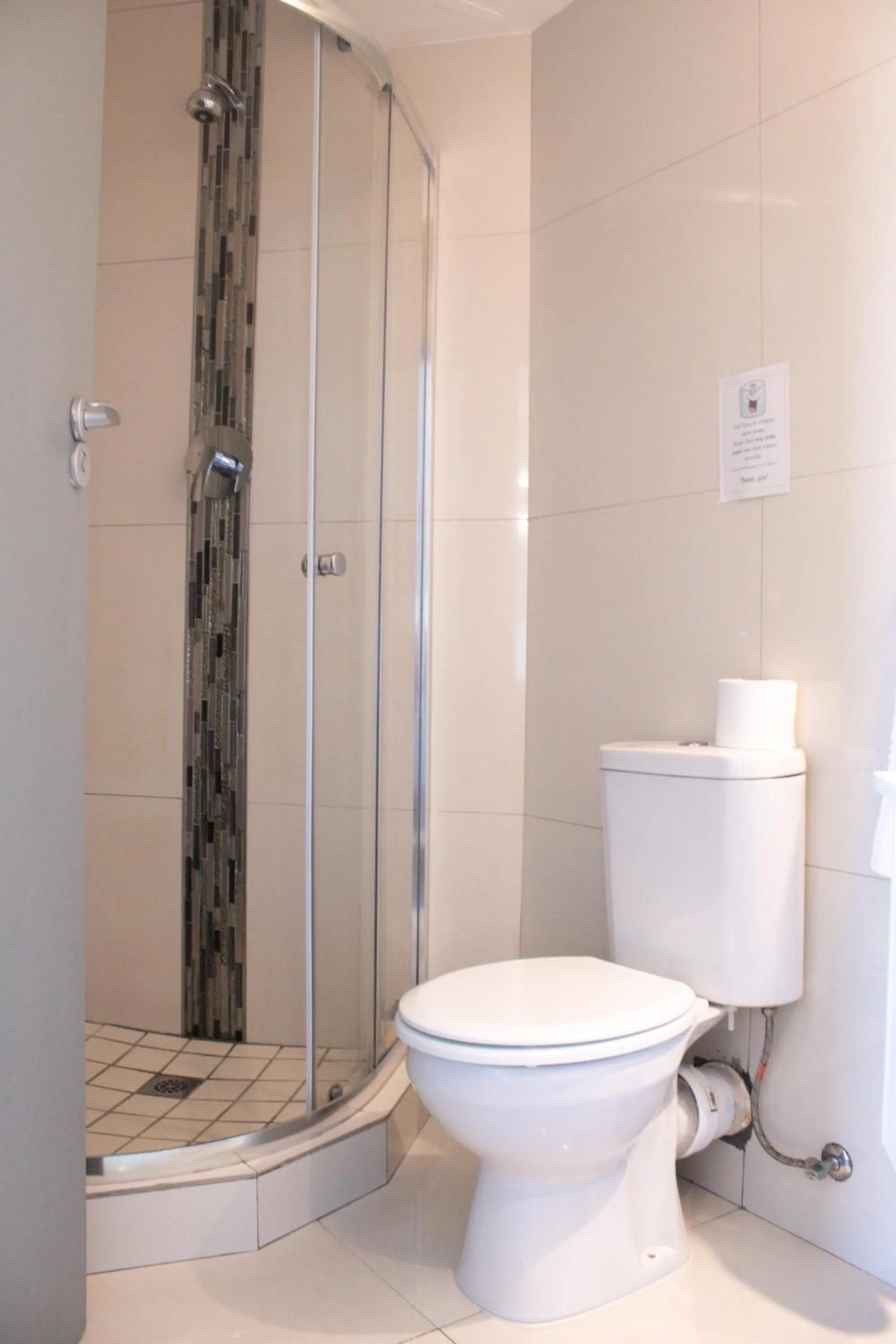 Shower in Ocean Breeze Hotel