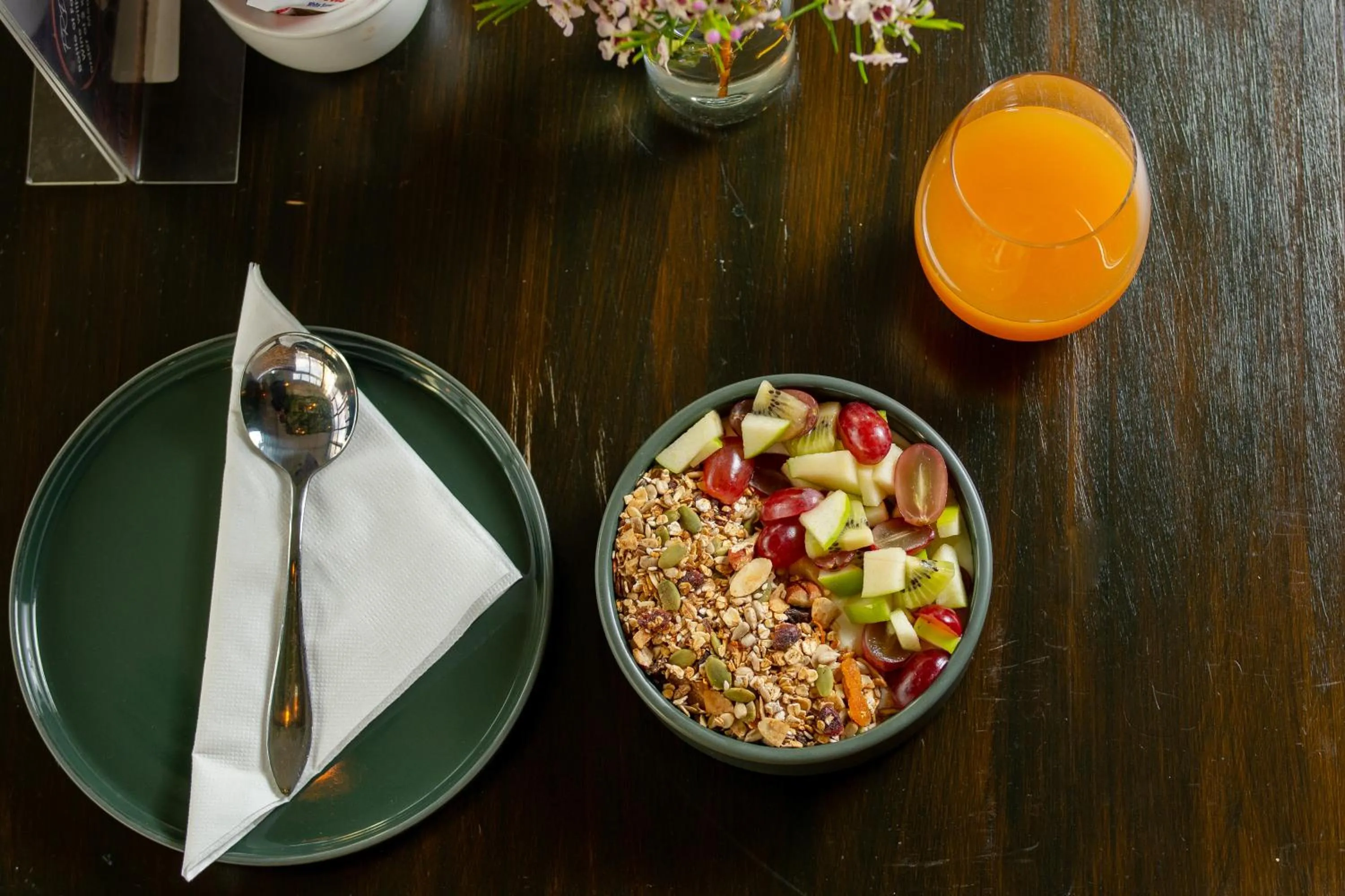 Breakfast in Ocean Breeze Hotel