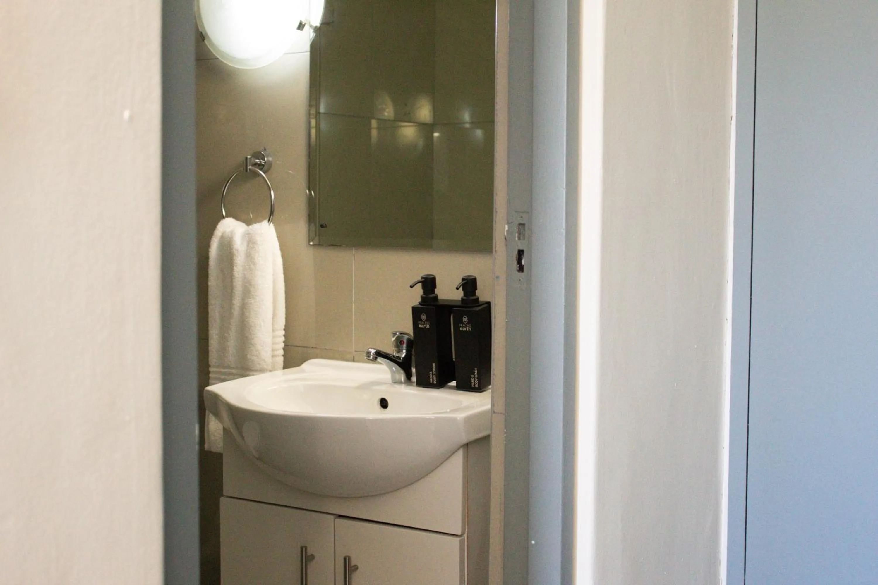 Bathroom in Ocean Breeze Hotel