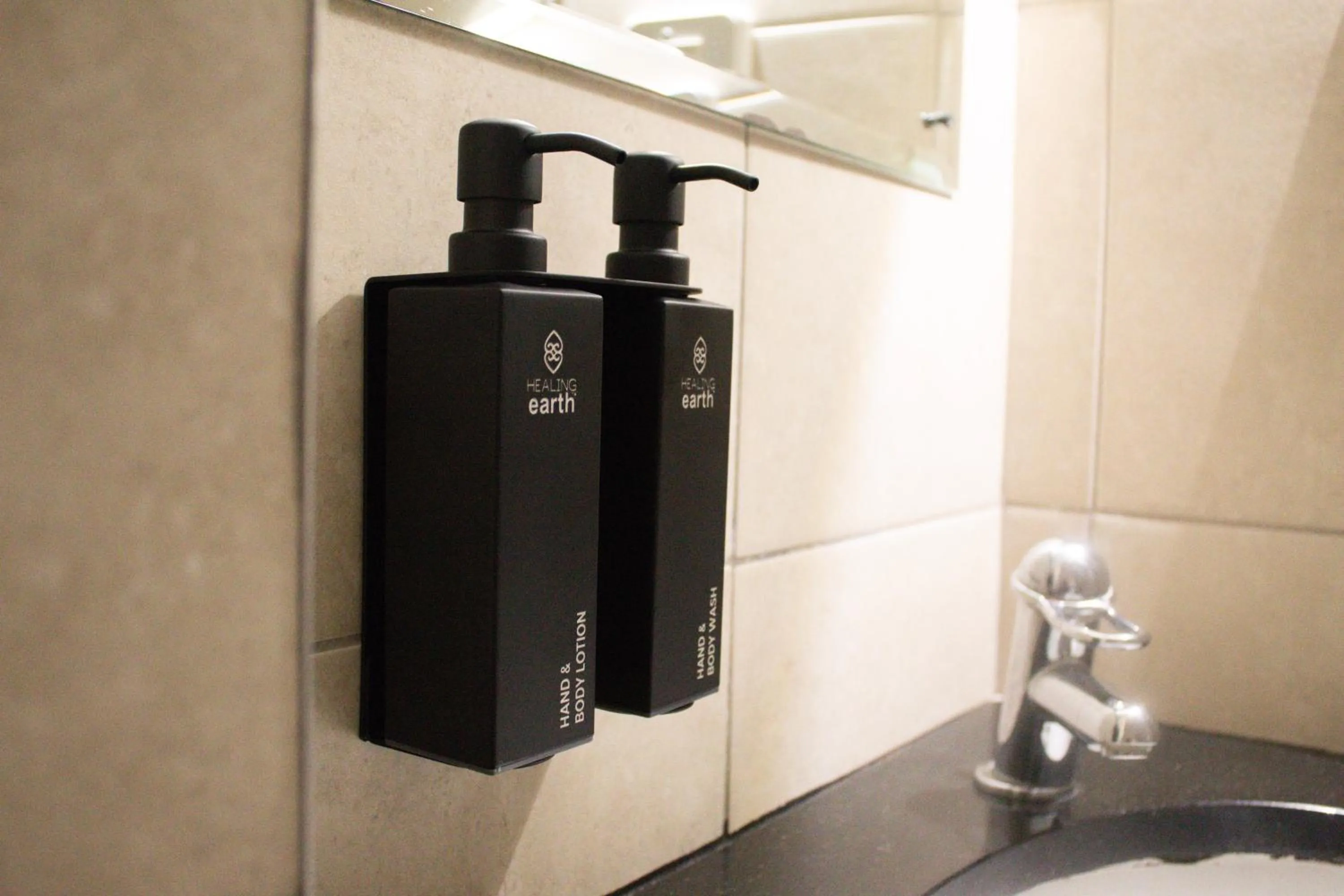 Bathroom in Ocean Breeze Hotel