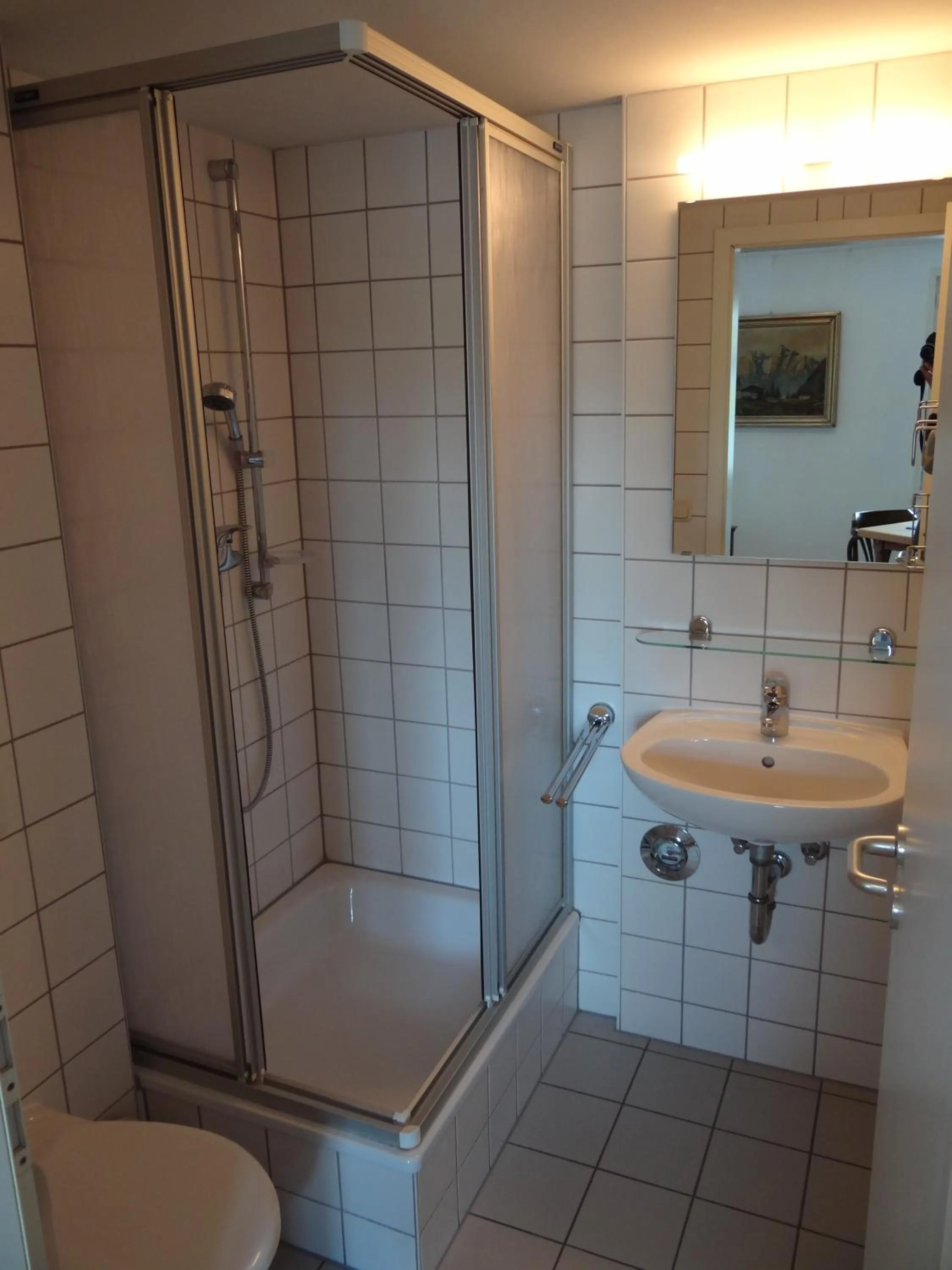 Shower in Landgasthaus zum Seysingshof