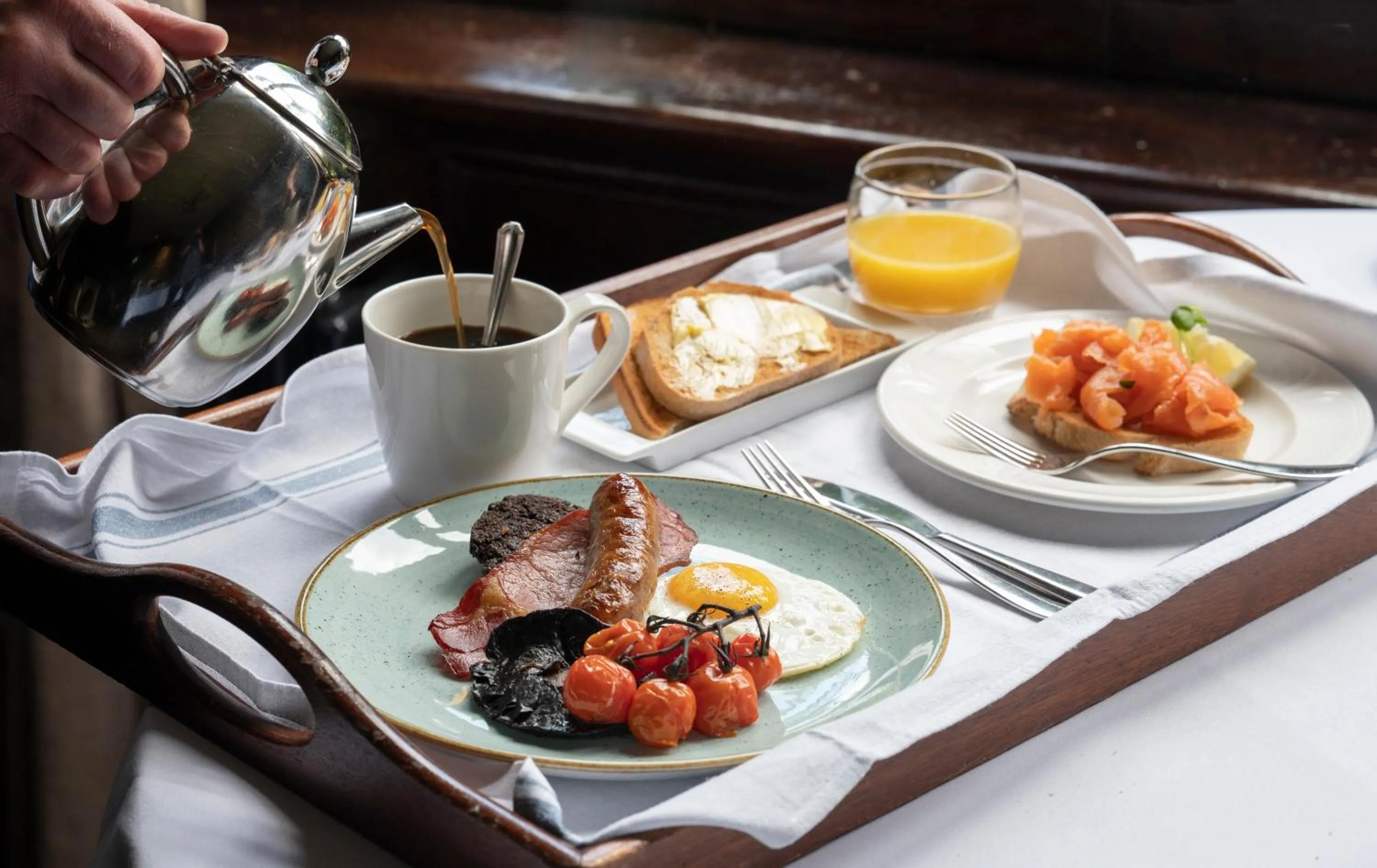 Breakfast in Norton House Hotel & Spa, Edinburgh