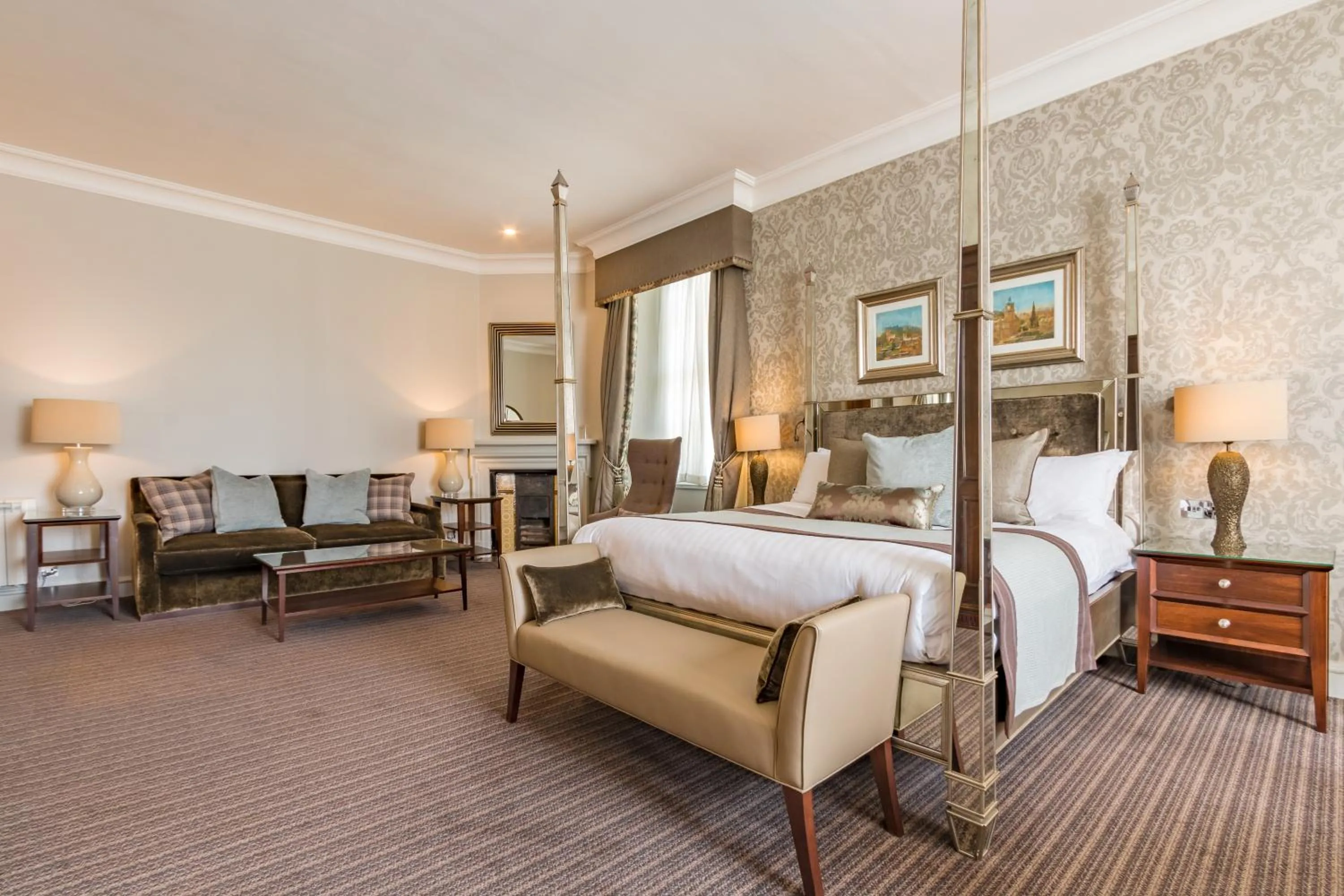 Bed in Norton House Hotel & Spa, Edinburgh