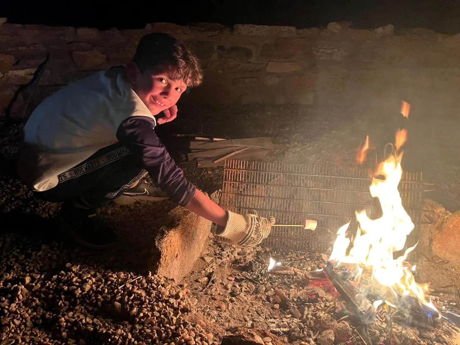 People in Apollis Cottage