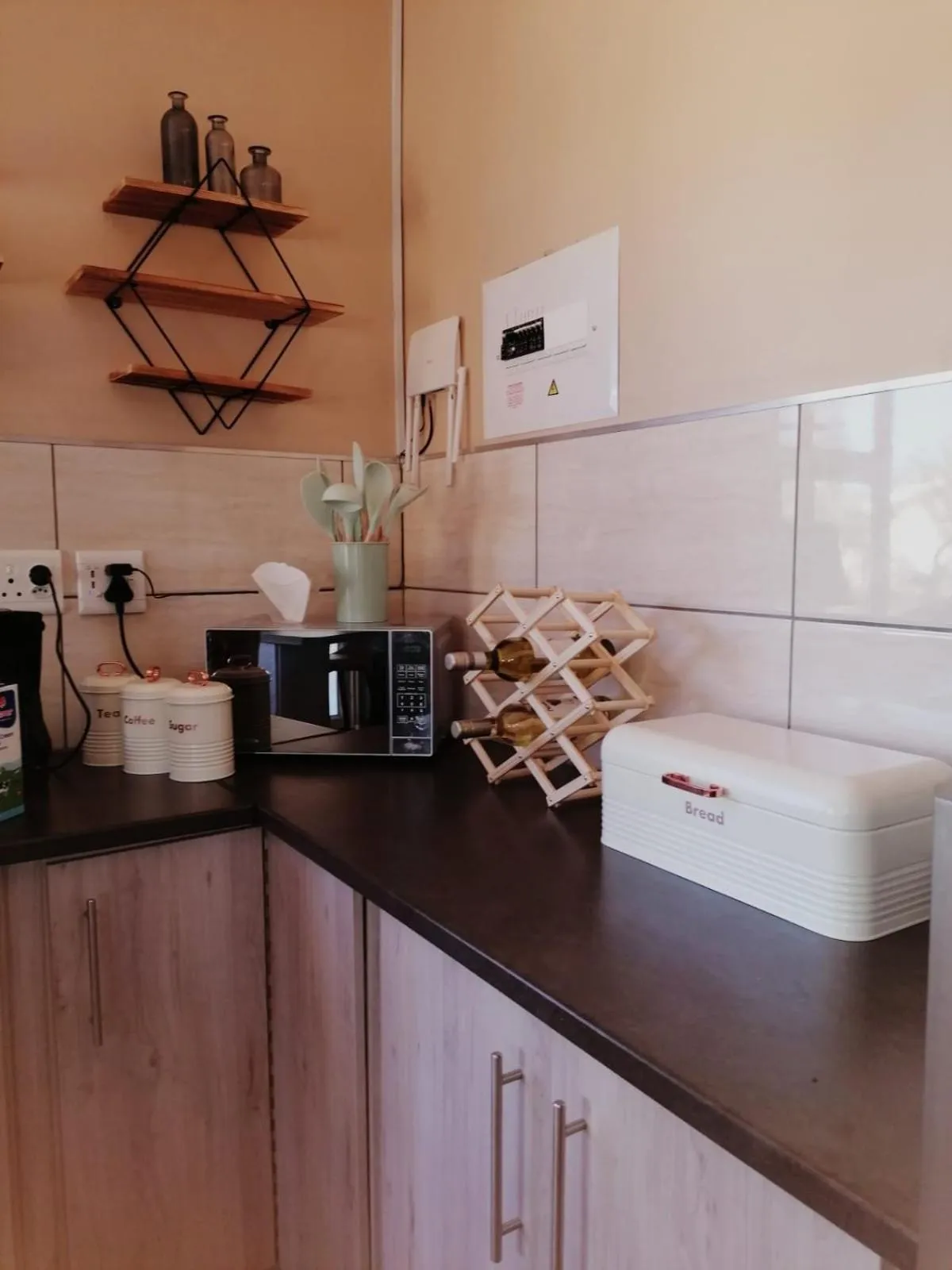 minibar in Apollis Cottage