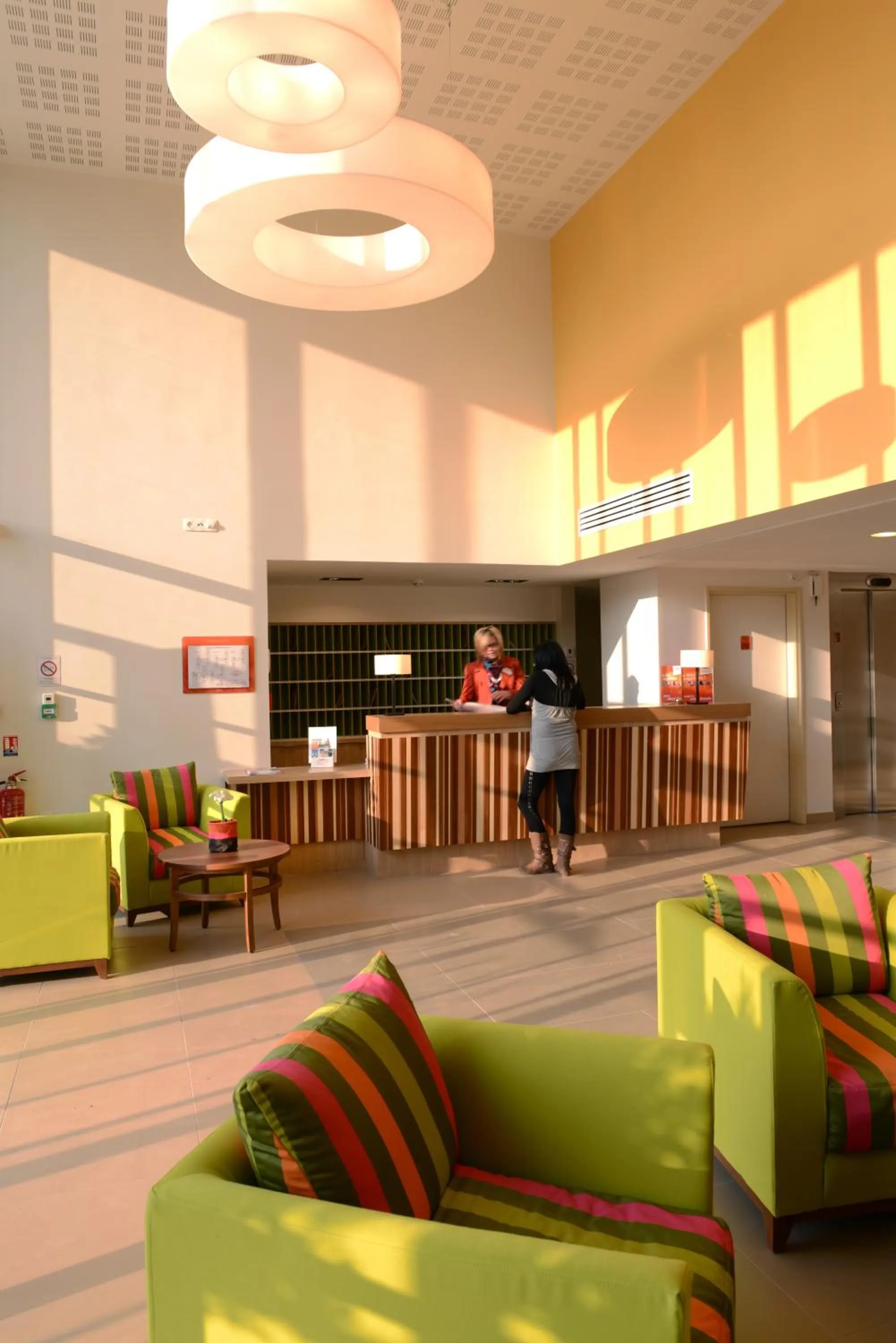 Lobby or reception in DOMITYS Le Parc de Saint-Cloud