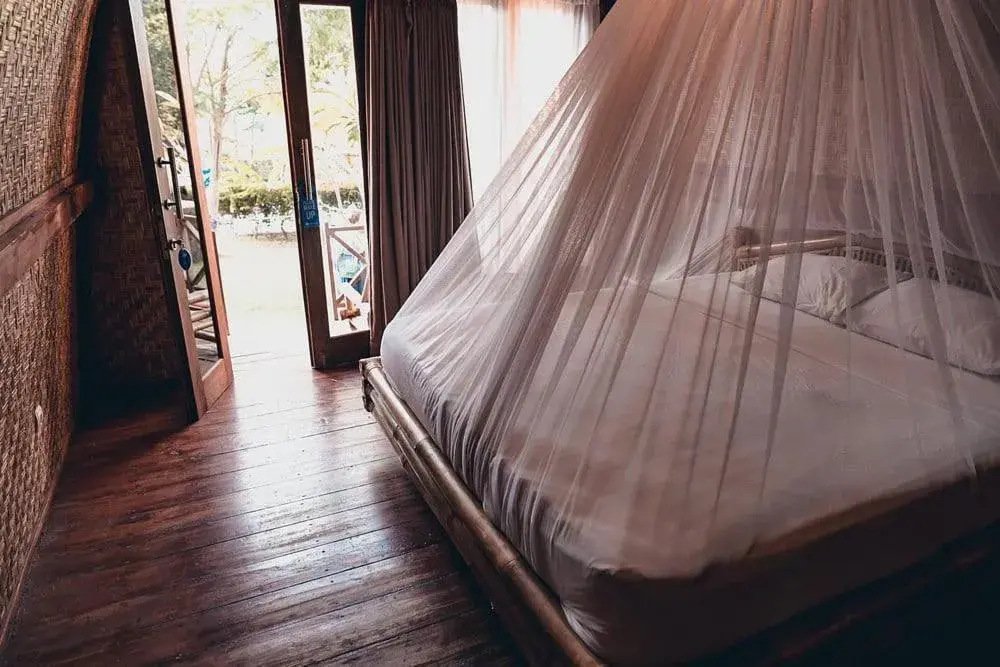 Deluxe Queen Room in Ekas Breaks Resort Deluxe Queen Room in Ekas Breaks Resort