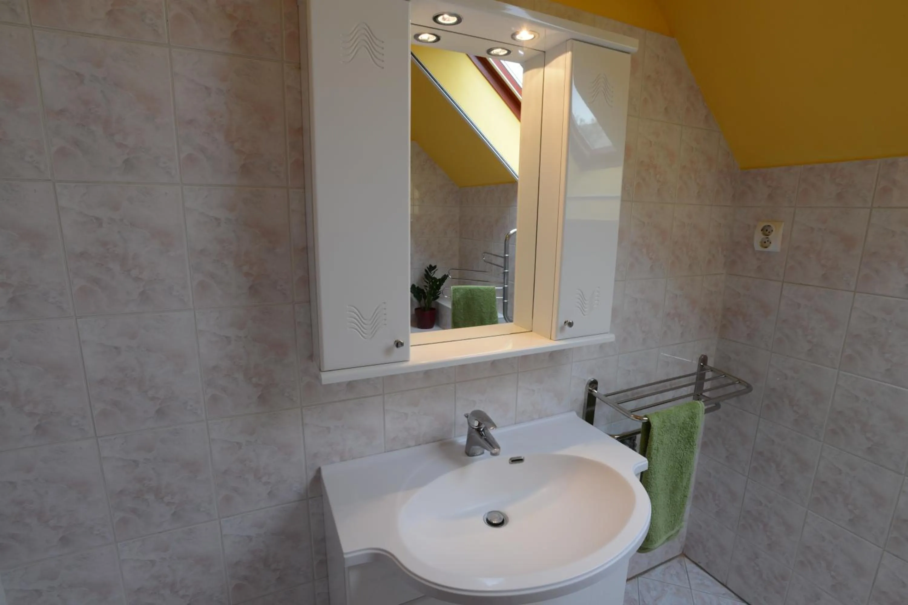 Bathroom in Nexus Vendégház Szeged