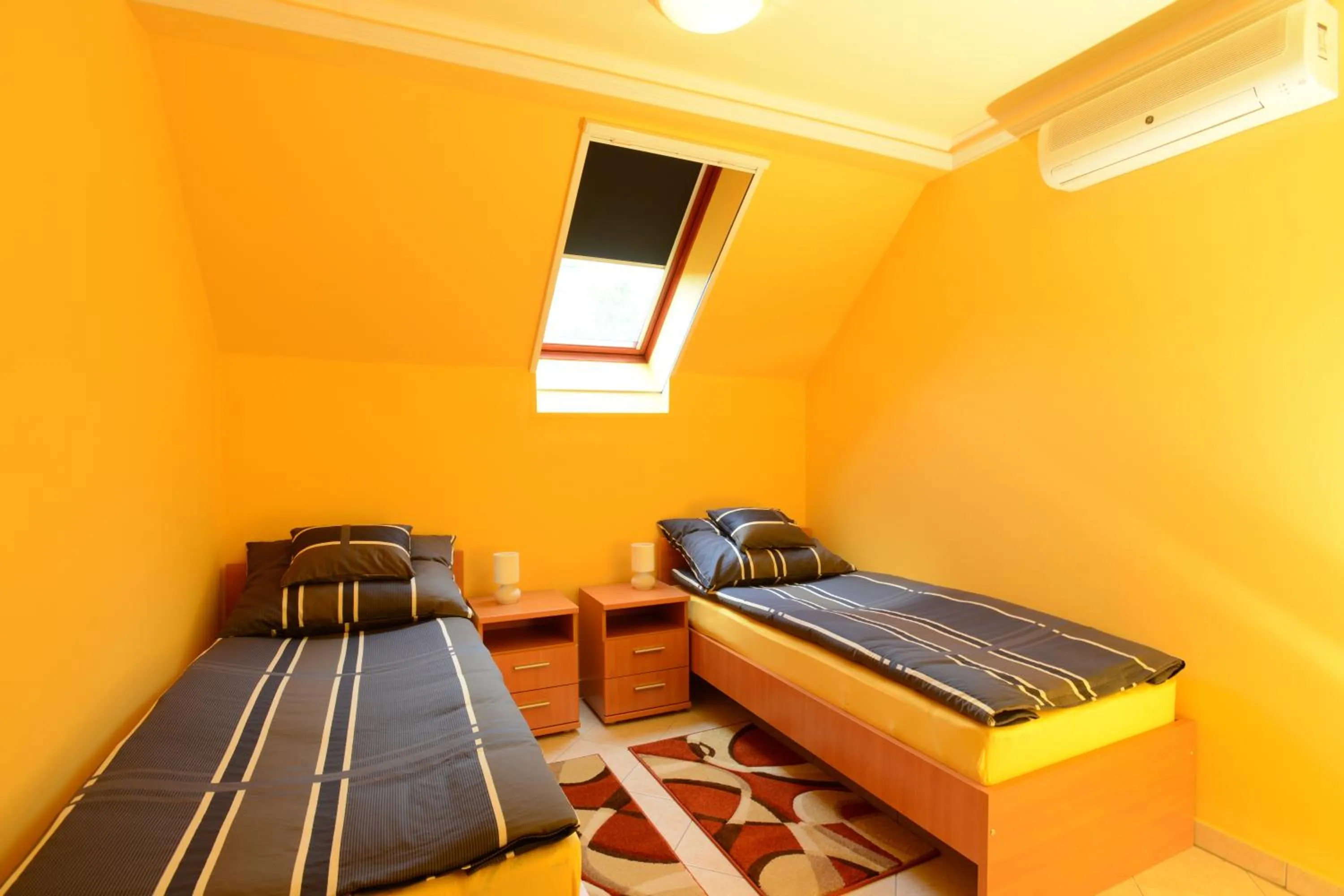 Bedroom, Bed in Nexus Vendégház Szeged