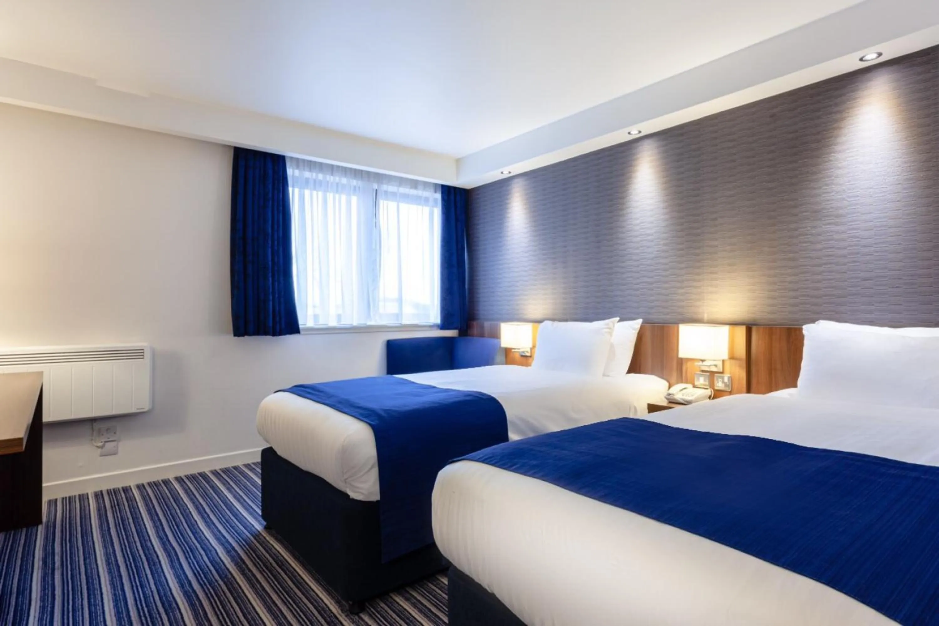 Bedroom, Bed in Holiday Inn Express Edinburgh Airport by IHG