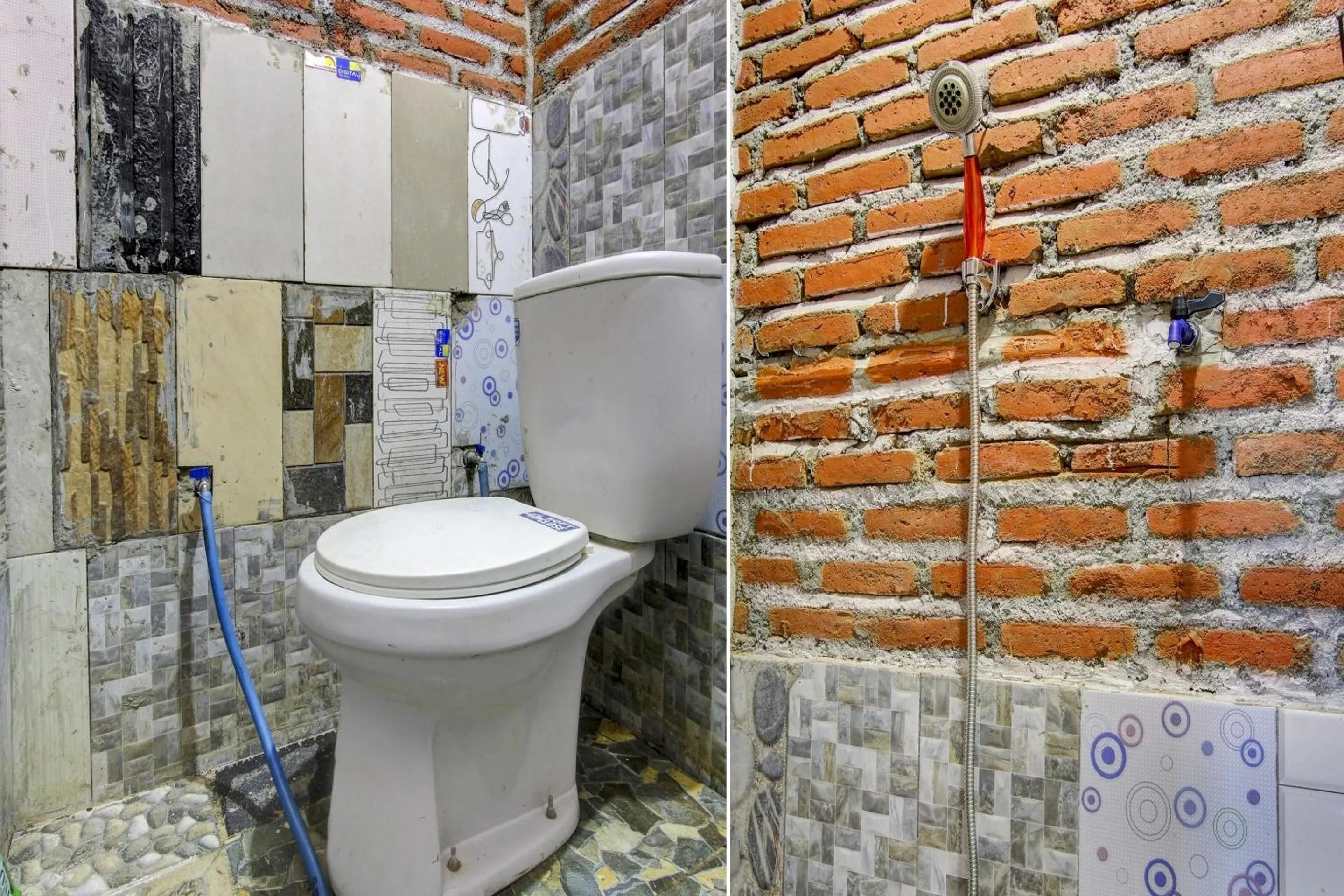 Bathroom in OYO Life 93010 Omah Bareng Syariah Sambisari