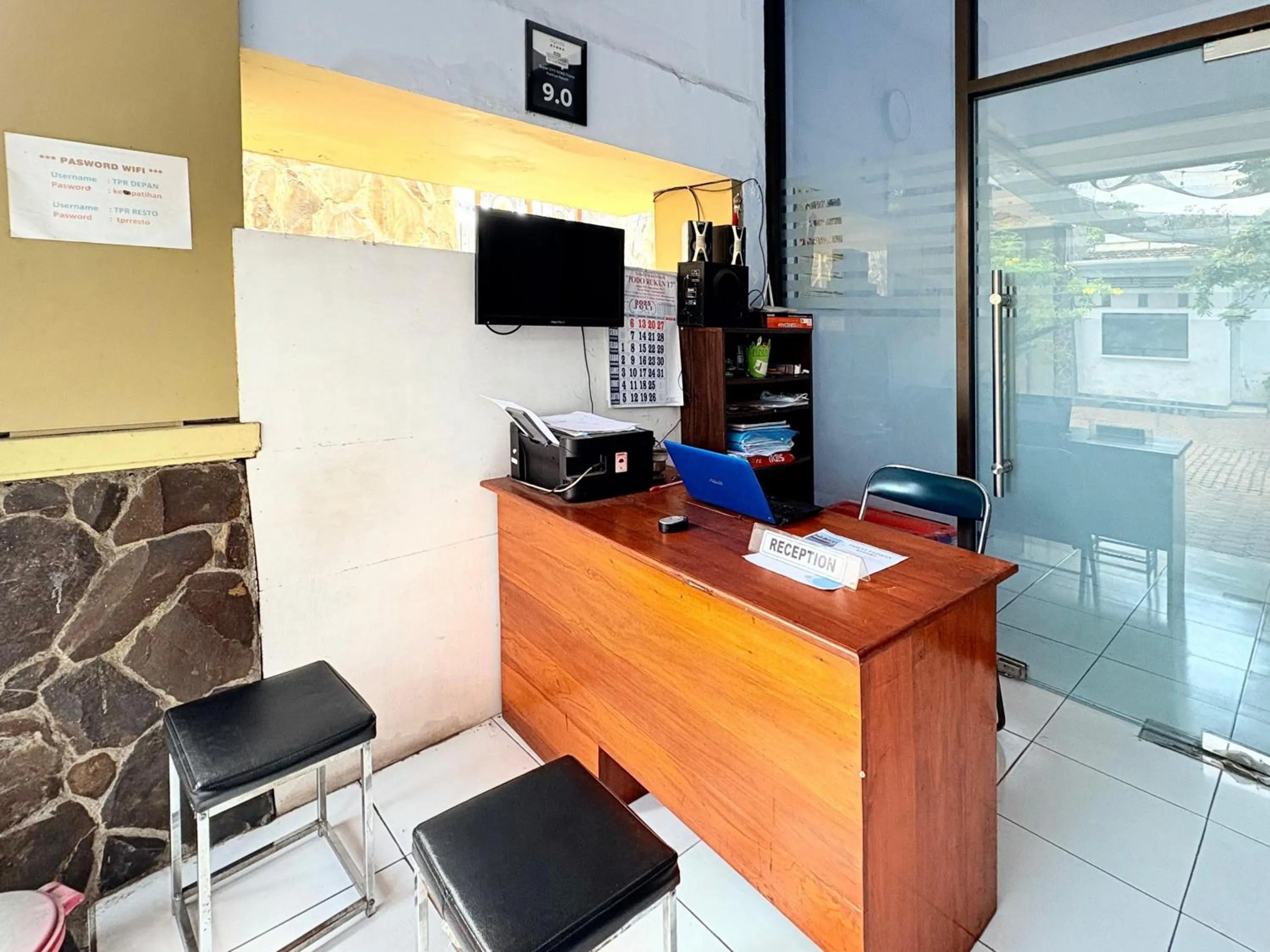 Lobby or reception in Trisna Patihan Resort