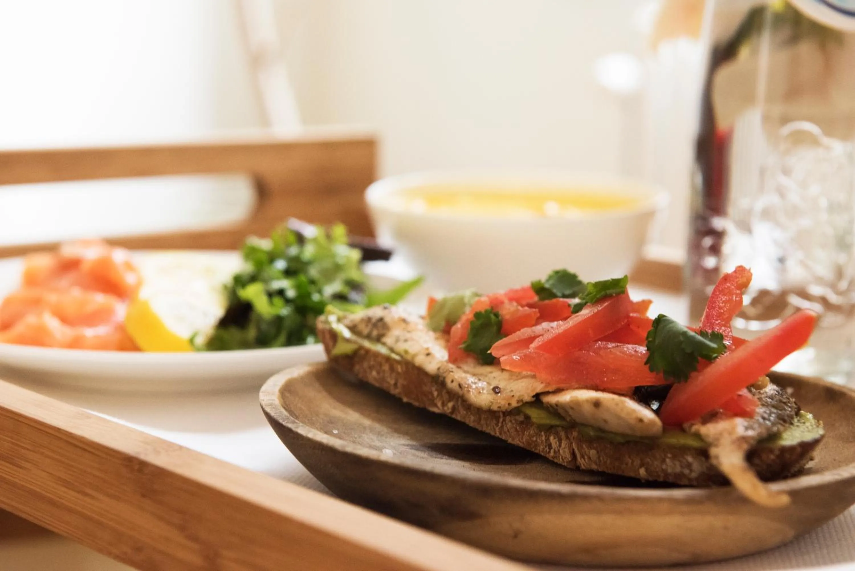 Food and drinks in Hotel des Galeries