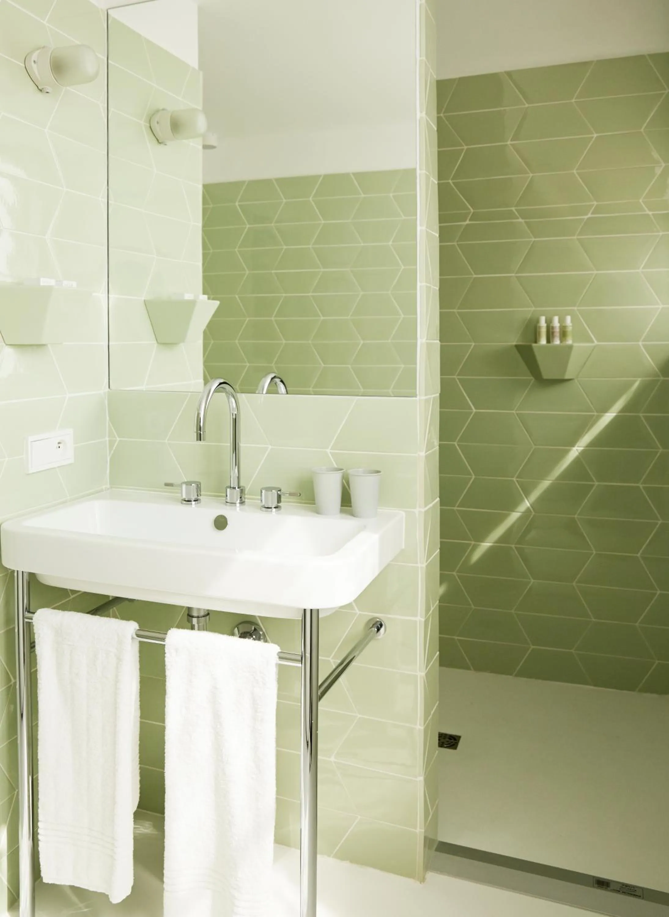 Bathroom in Hotel des Galeries