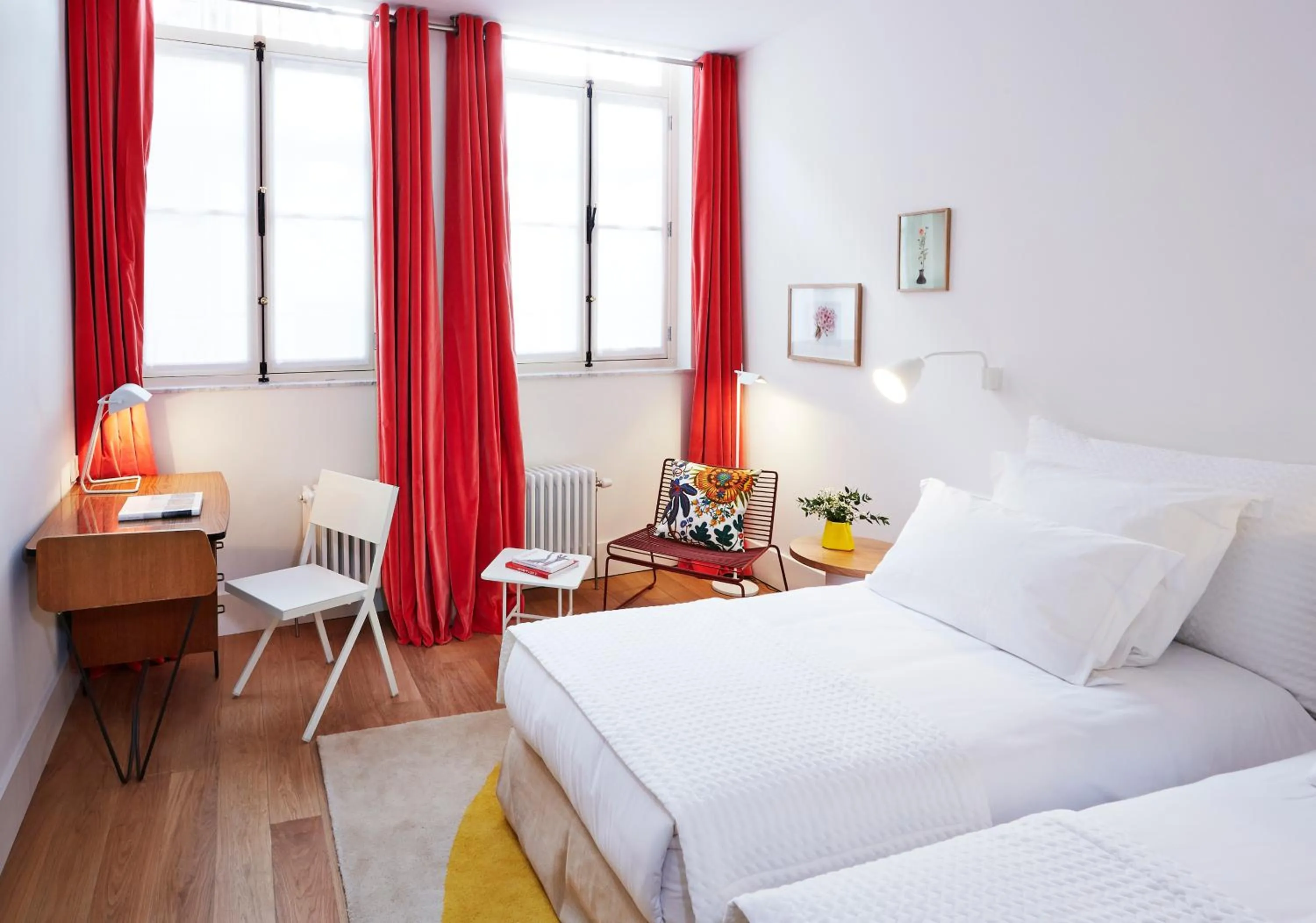 Bed in Hotel des Galeries