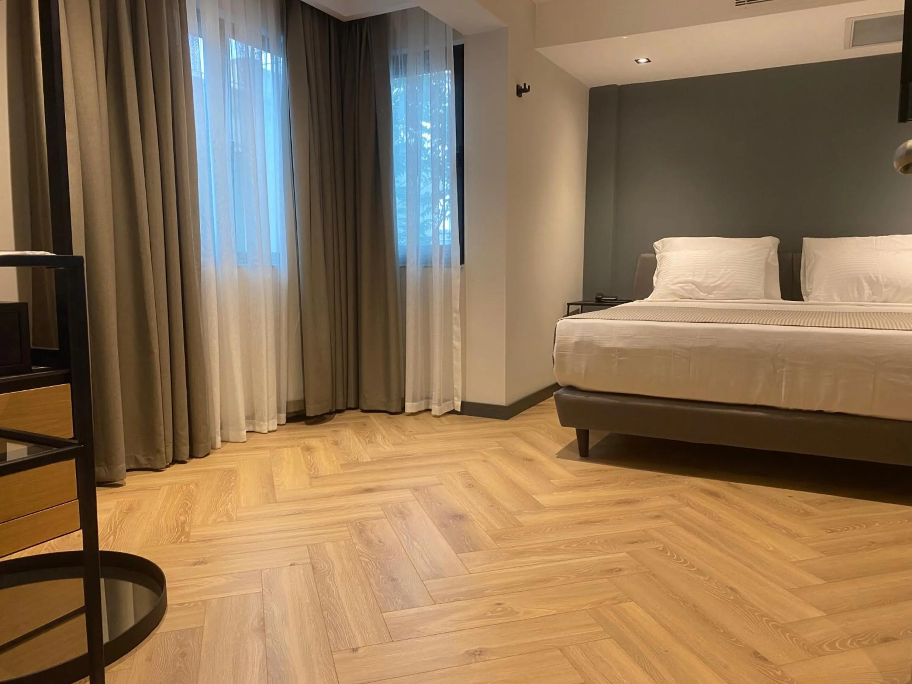 Bed in İn The Middle Hotel