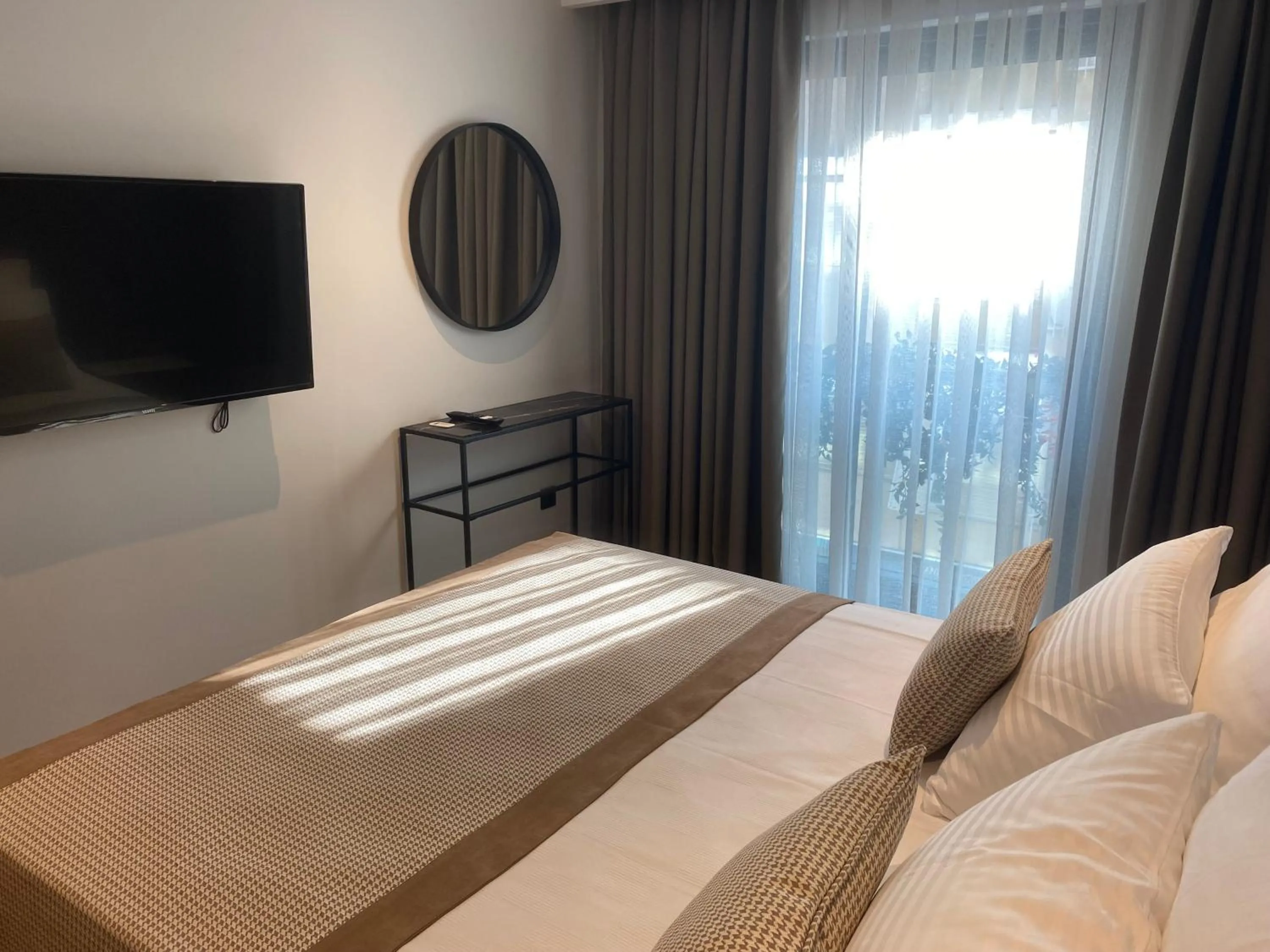 Bed in İn The Middle Hotel