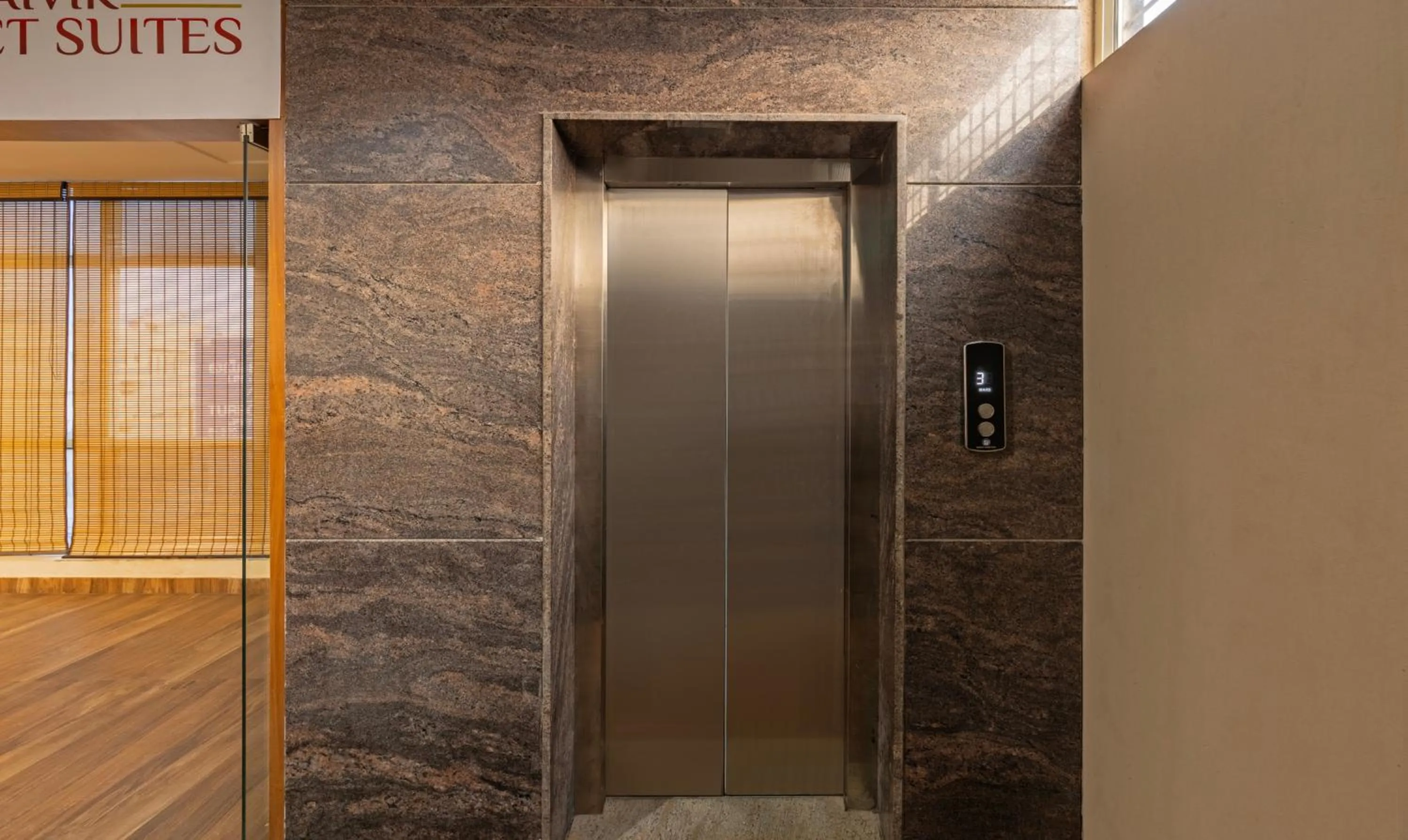 elevator in Treebo Nandi Comforts, Peenya