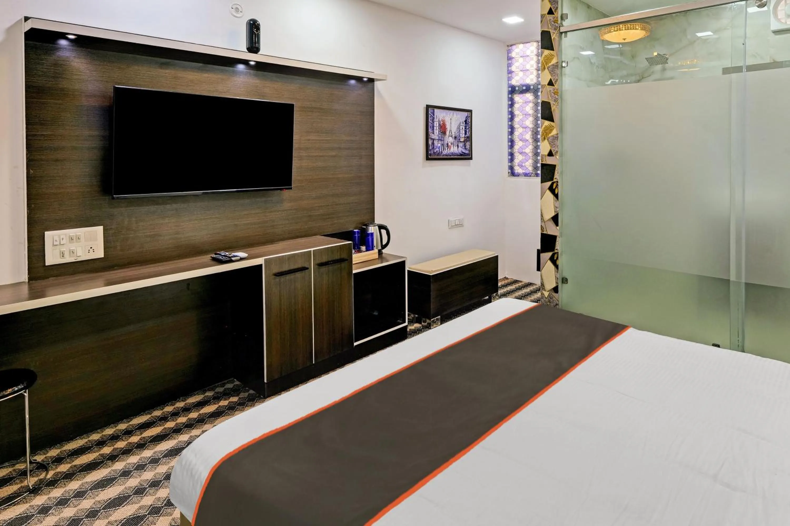 Bedroom, Bed in Hotel O The Kings