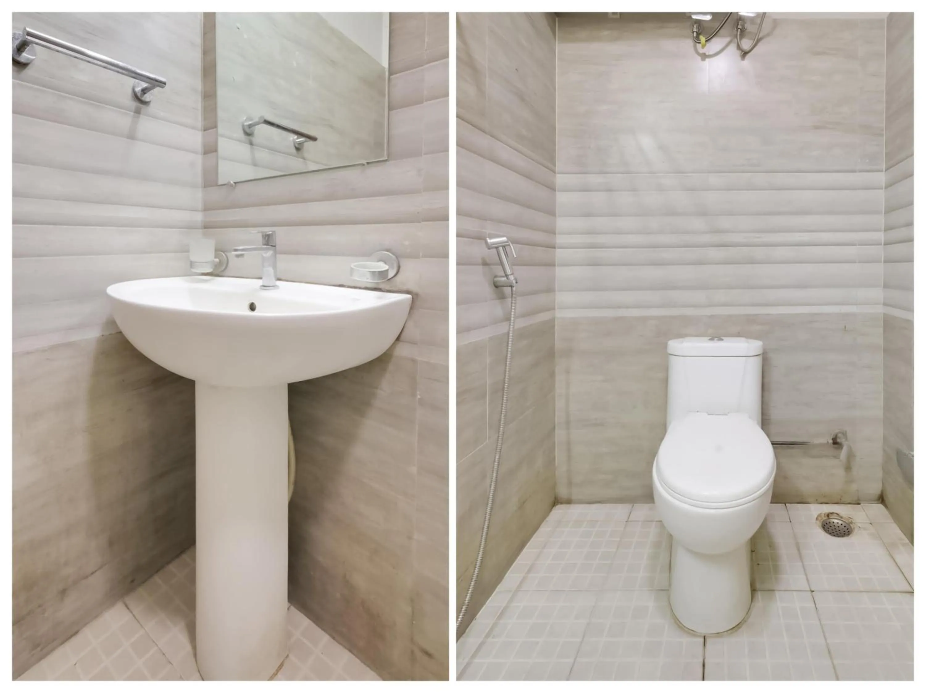 Bathroom in Hotel O Nirvana Lodge