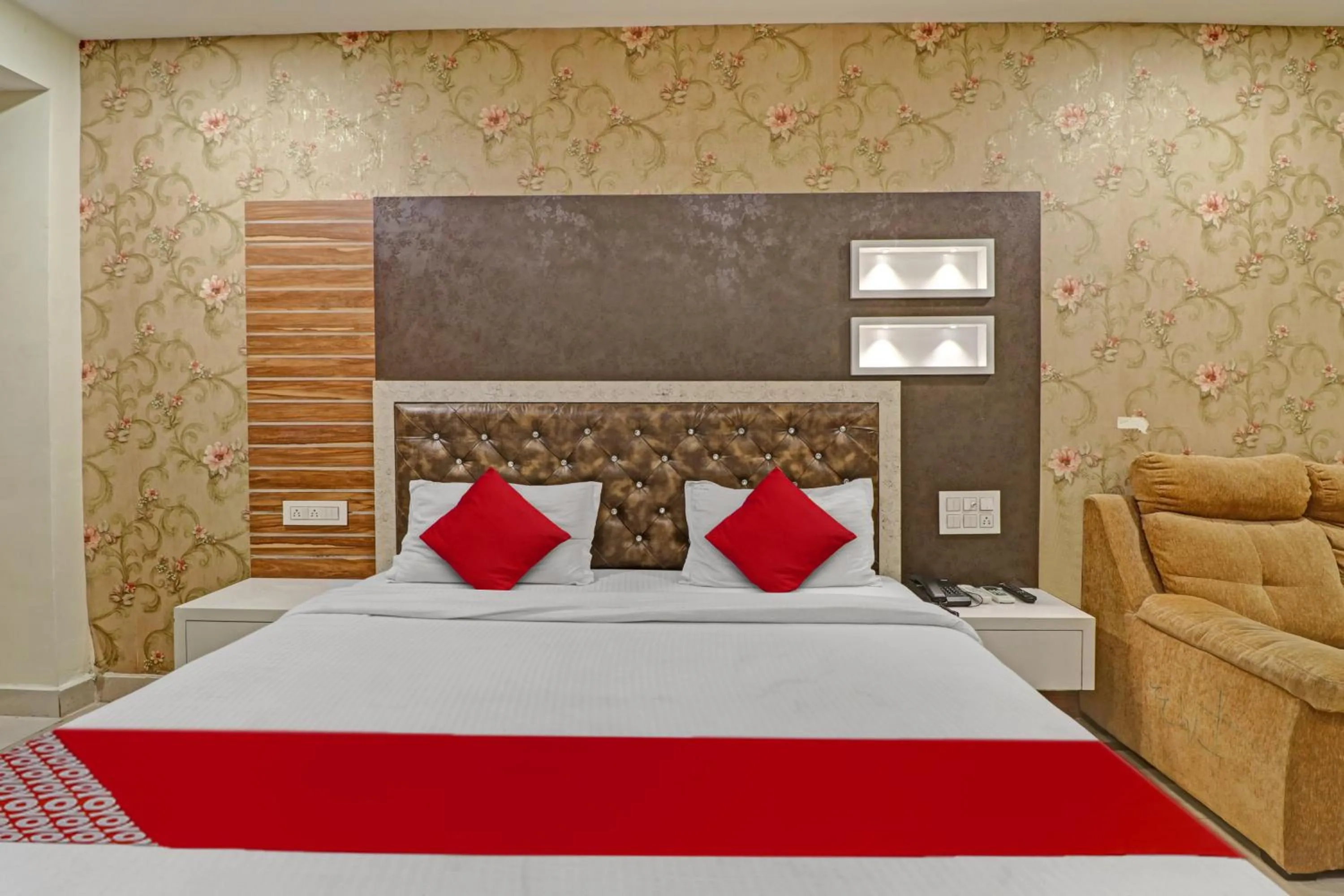 Bedroom, Bed in Hotel O Aditya Grand Inn