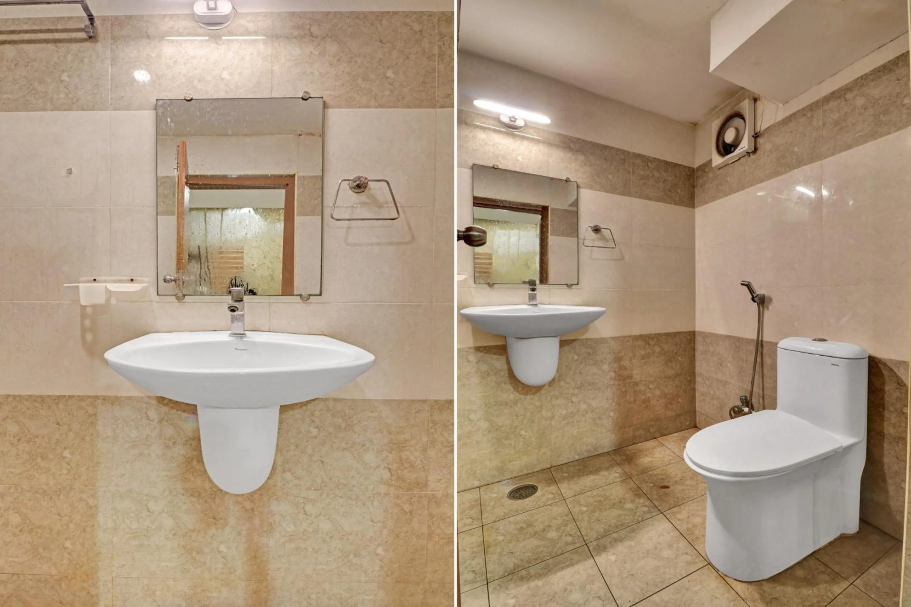 Bathroom in Hotel O Aditya Grand Inn