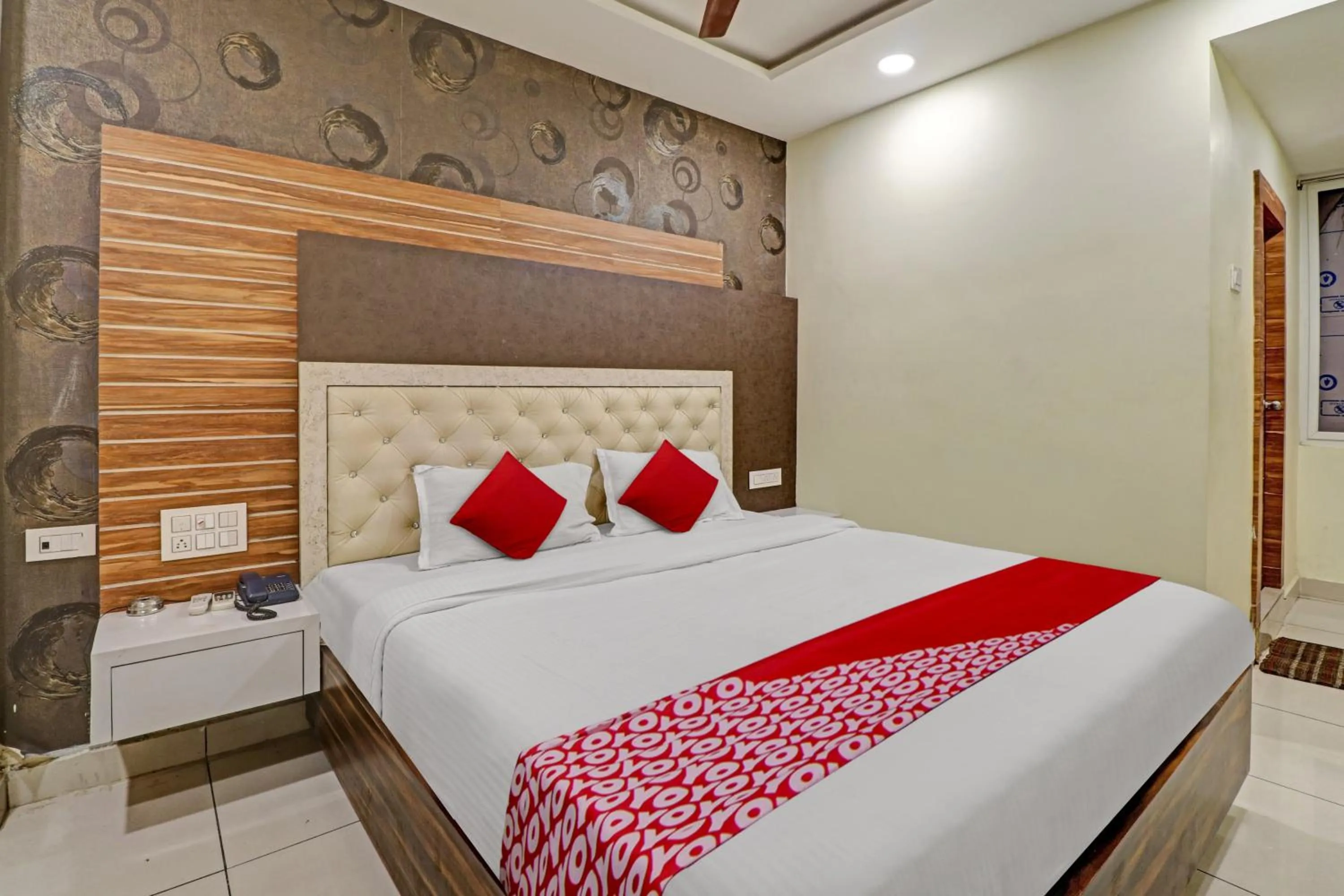 Bedroom, Bed in Hotel O Aditya Grand Inn